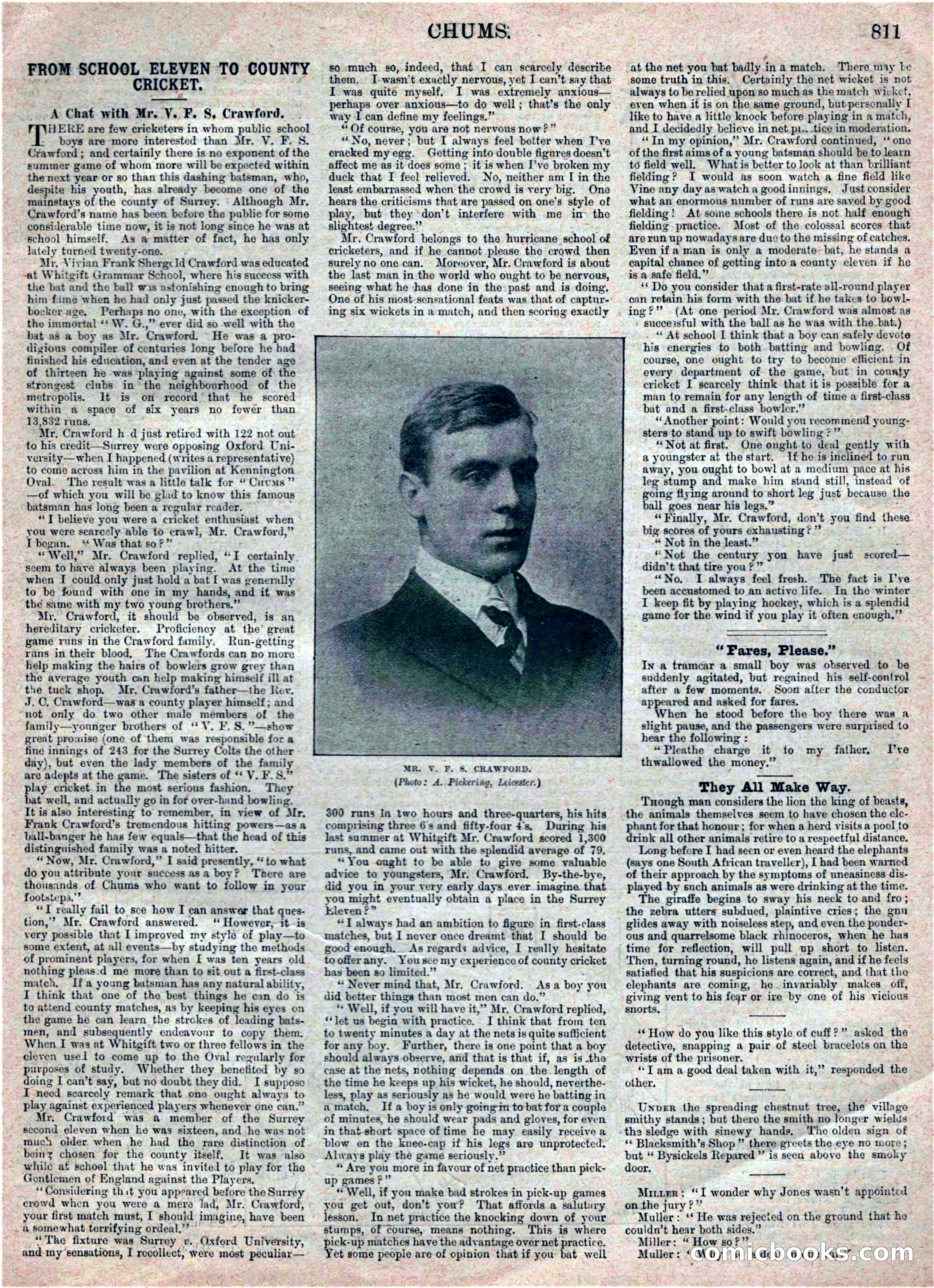 Chums, Vol. VIII, No. 413 — page 11 of 17