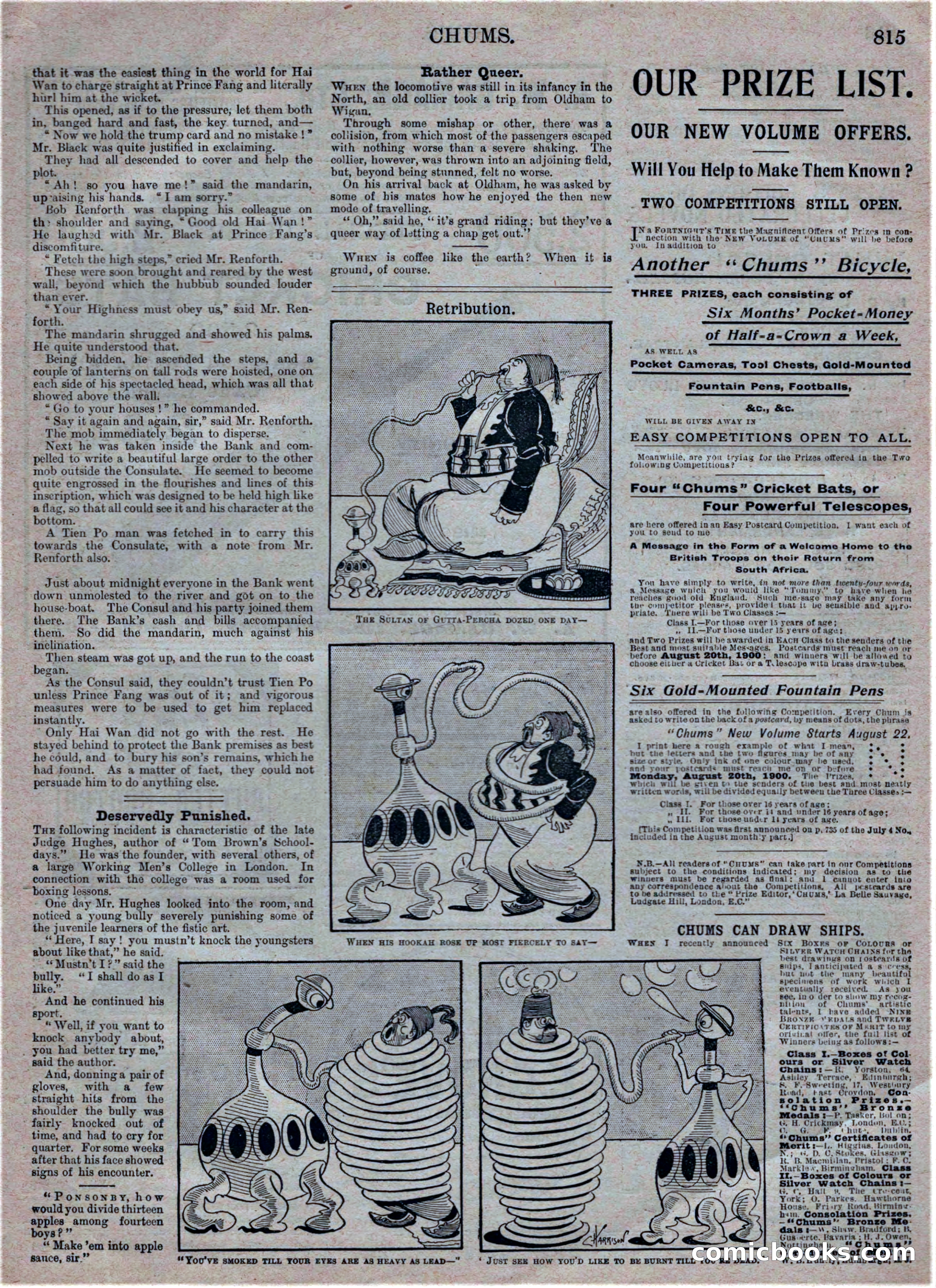 Chums, Vol. VIII, No. 413 — page 15 of 17