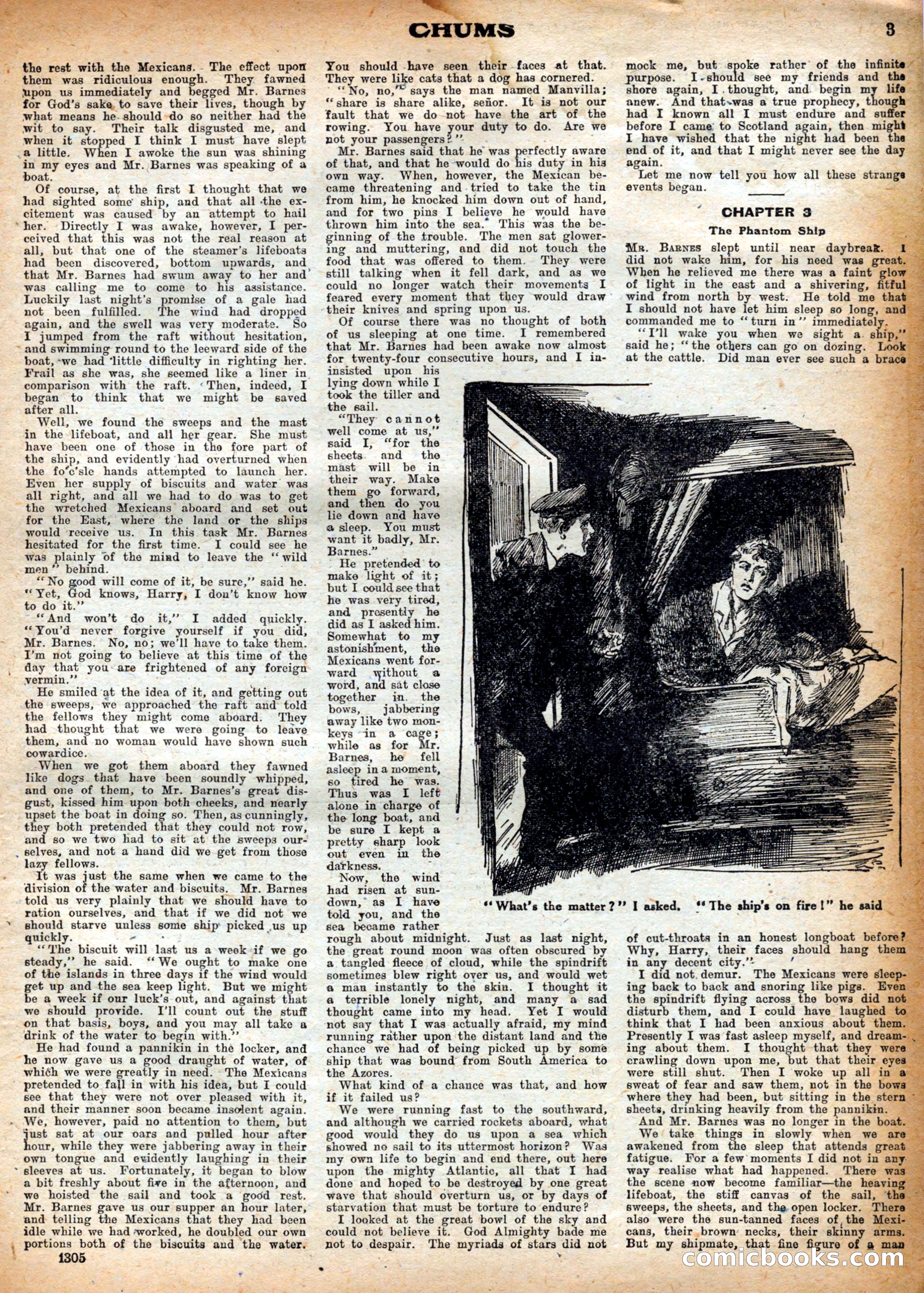 Chums, Vol. XXVI, No. 1305 — page 3 of 12