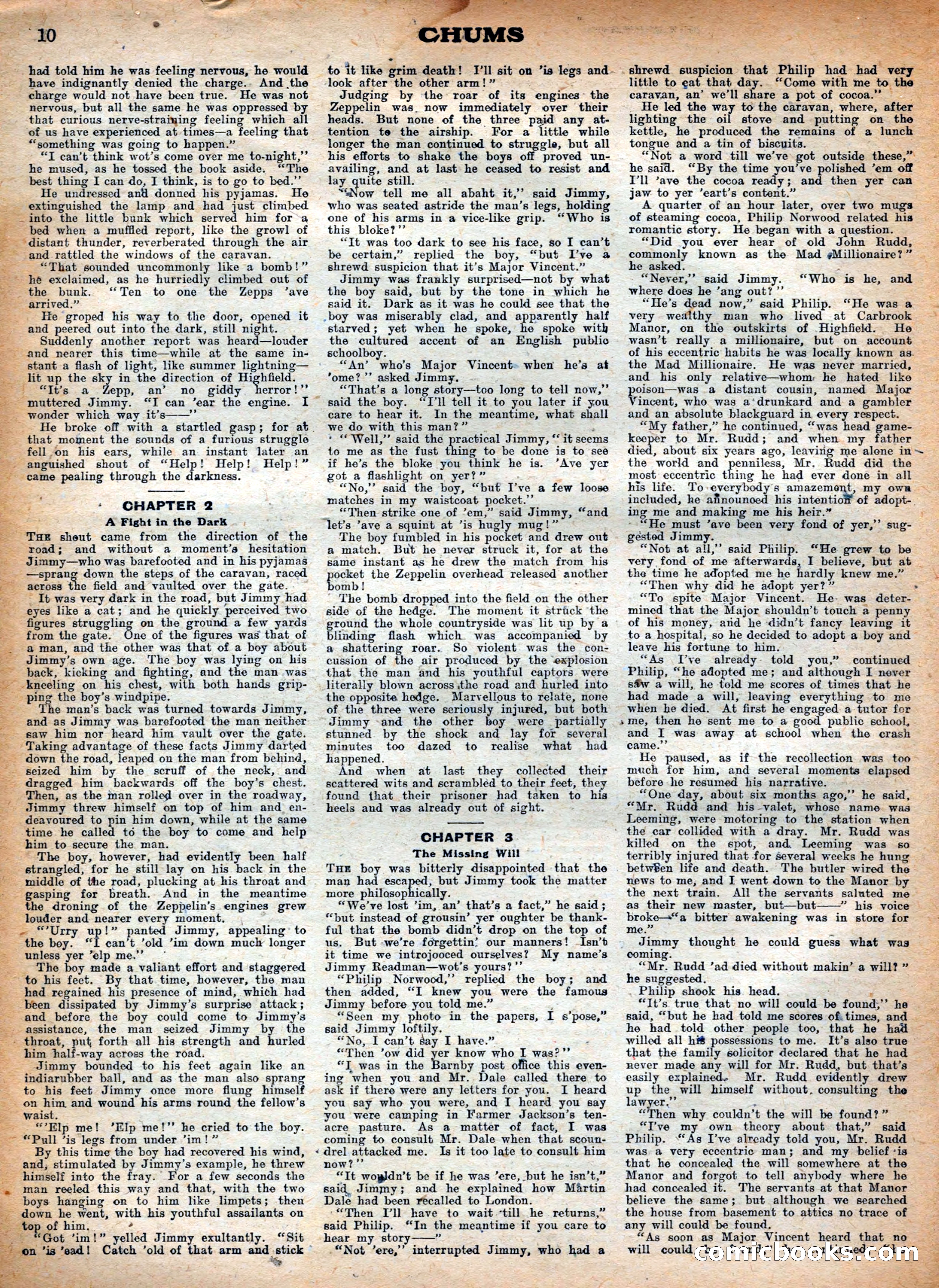 Chums, Vol. XXVI, No. 1305 — page 10 of 12