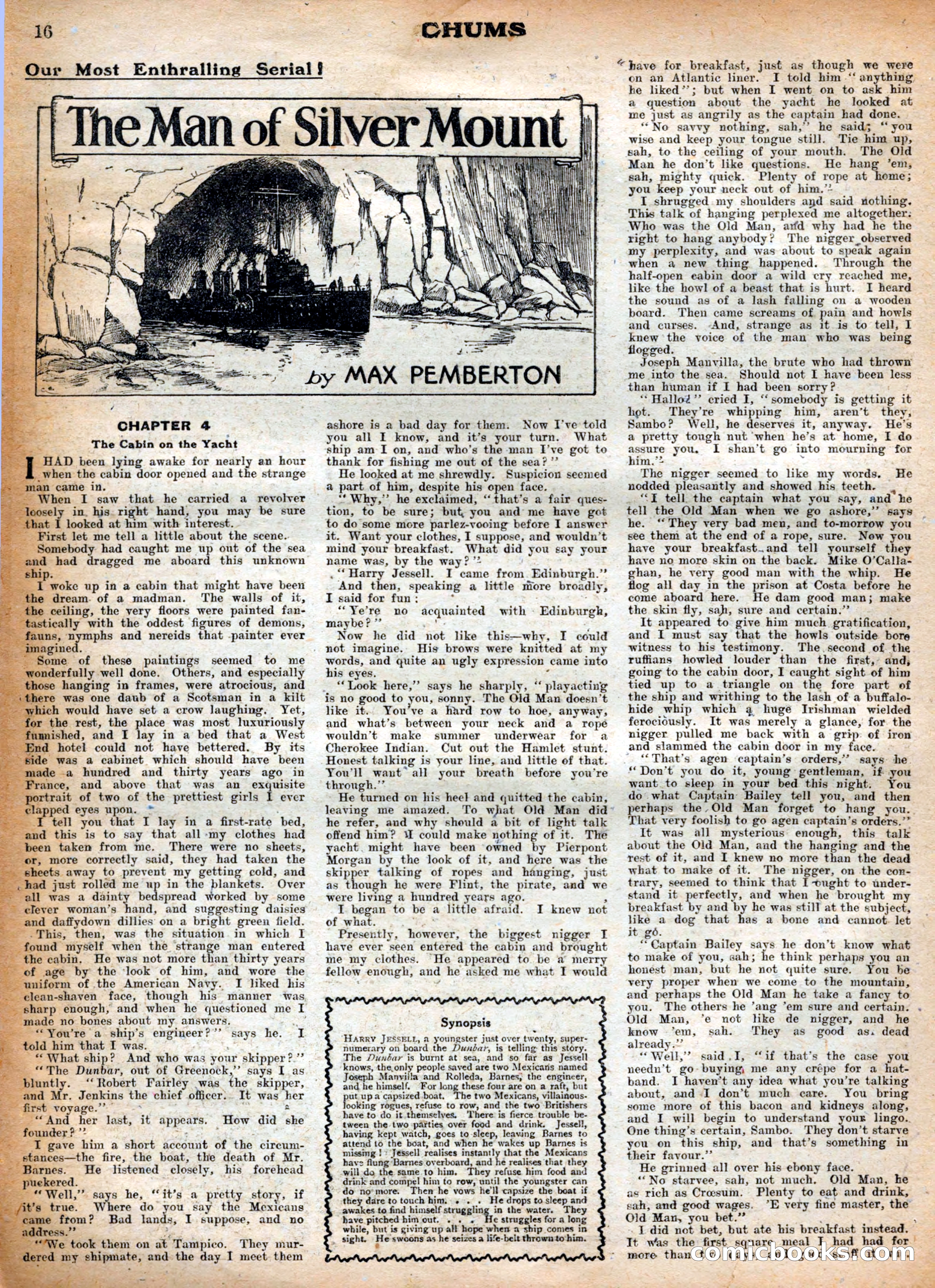 Chums, Vol. XXVI, No. 1,306 — page 4 of 13