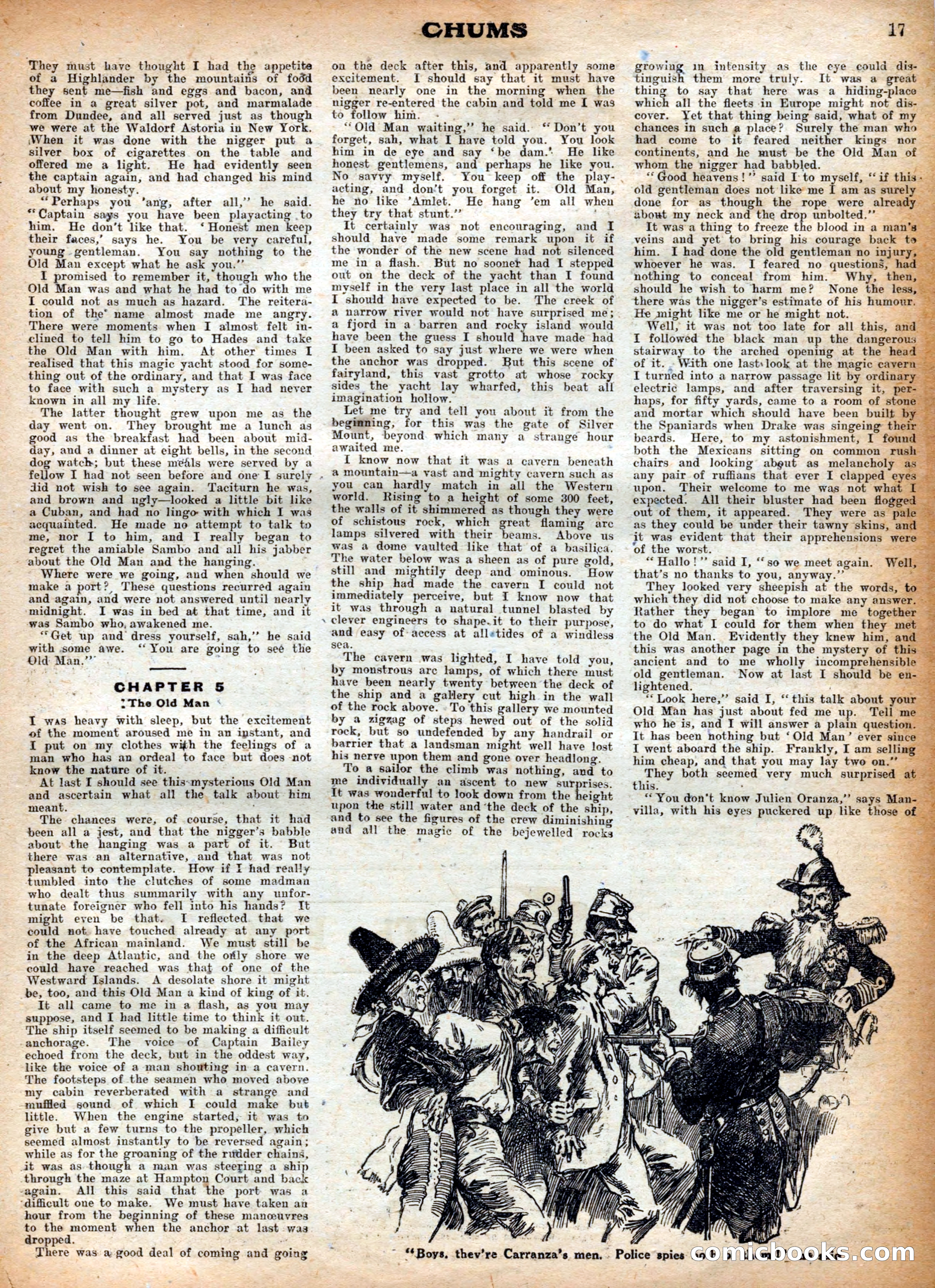 Chums, Vol. XXVI, No. 1,306 — page 5 of 13