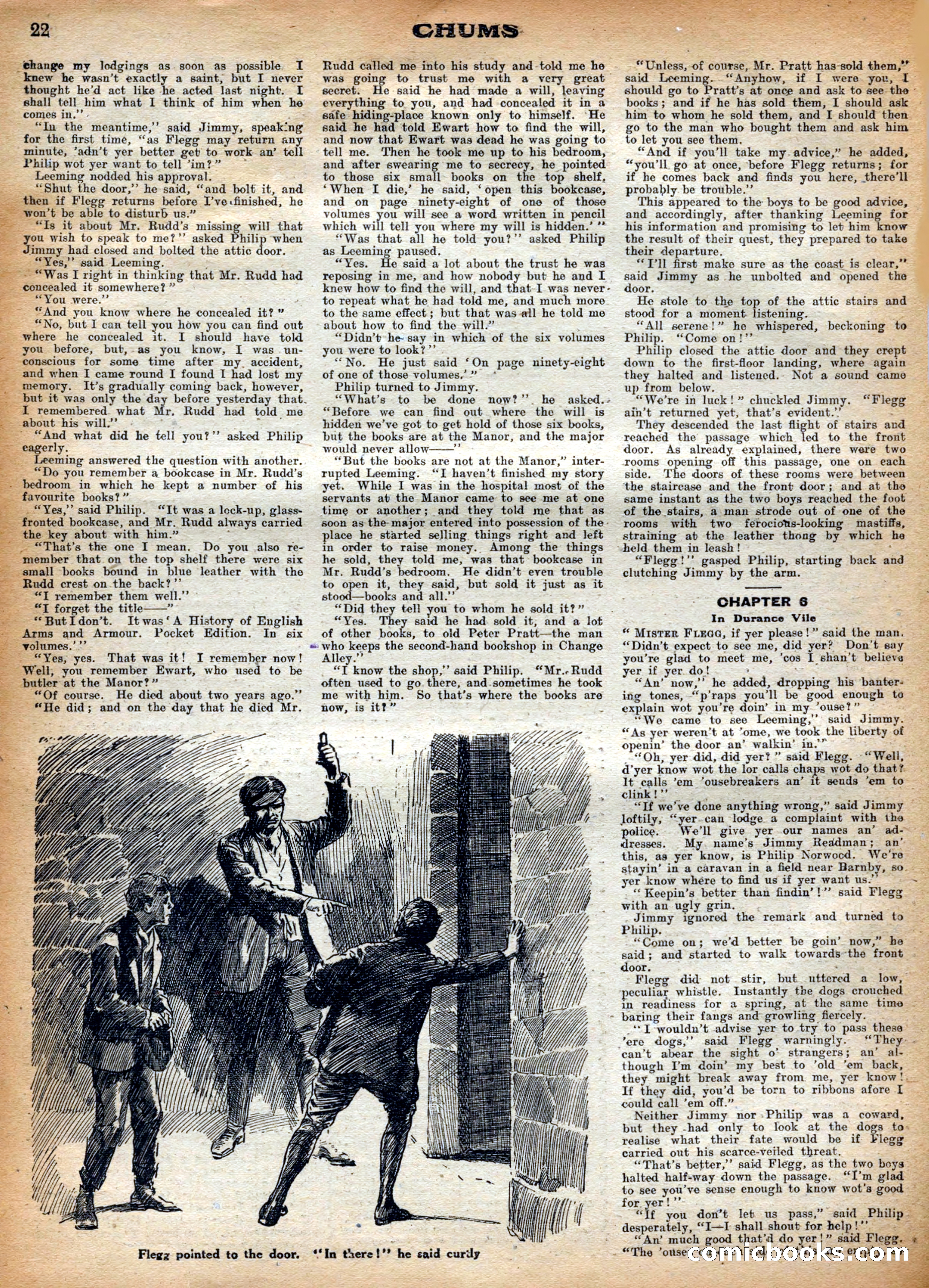 Chums, Vol. XXVI, No. 1,306 — page 10 of 13
