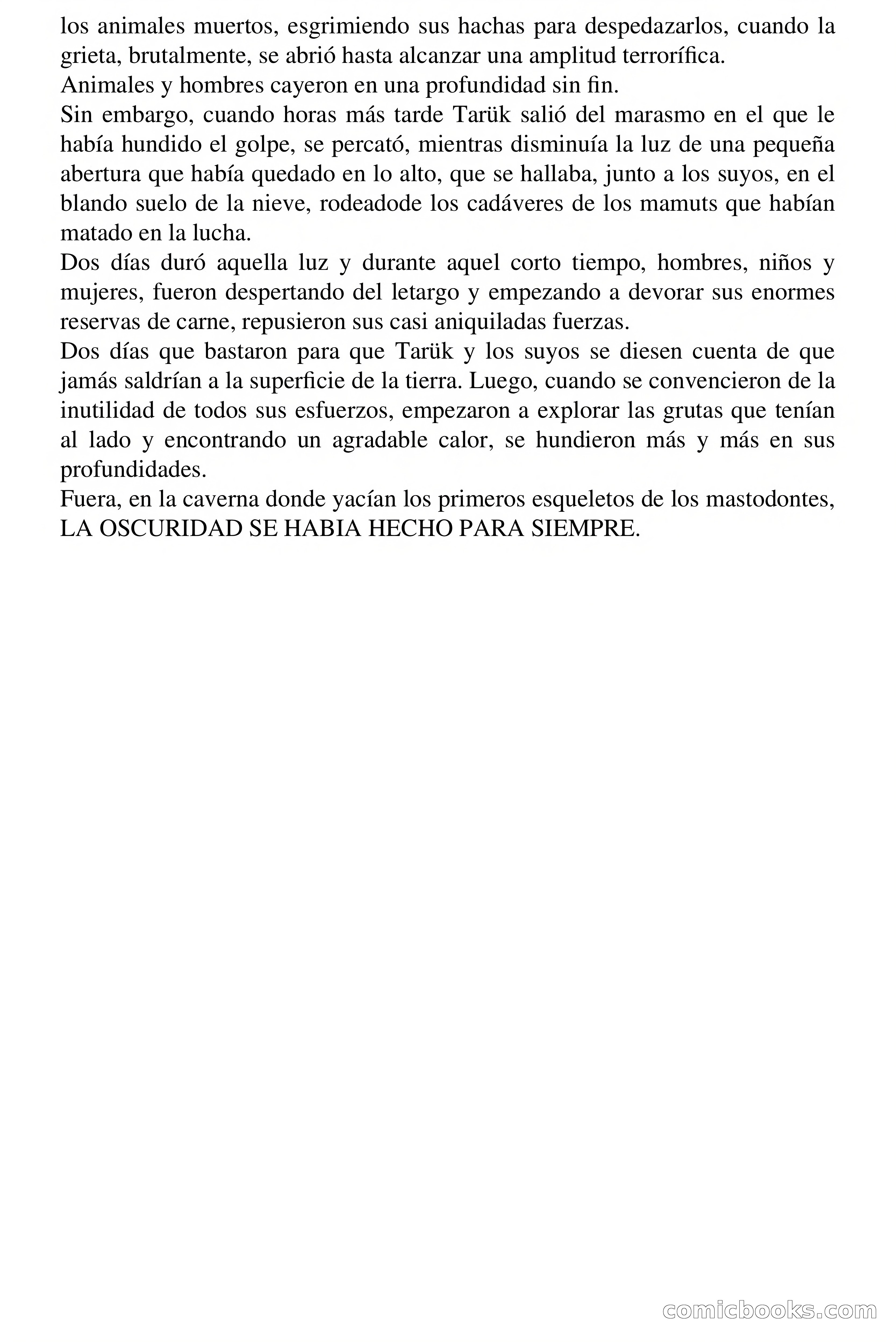 La pesadilla de los hipogeos — page 8 of 71