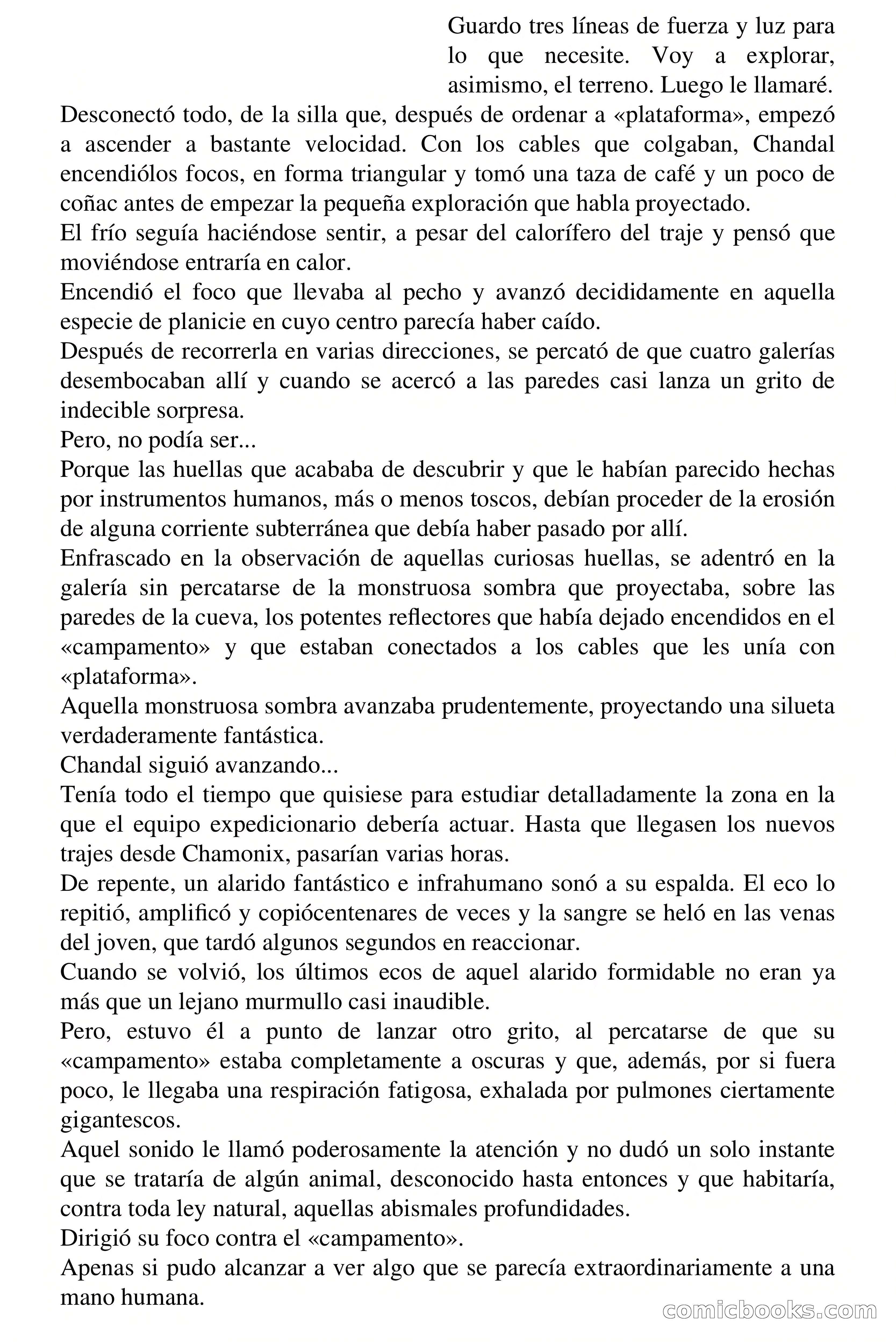 La pesadilla de los hipogeos — page 29 of 71
