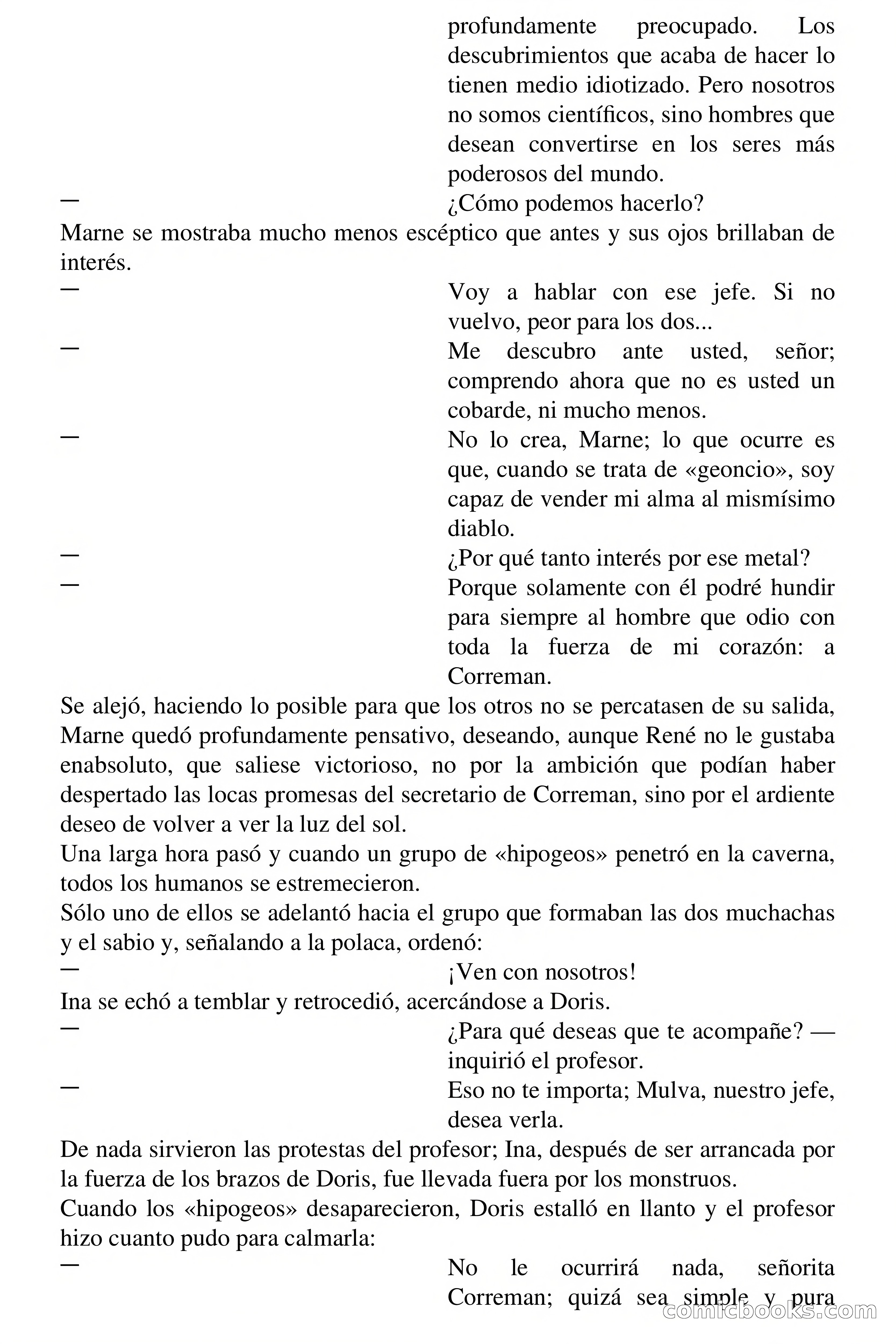 La pesadilla de los hipogeos — page 52 of 71