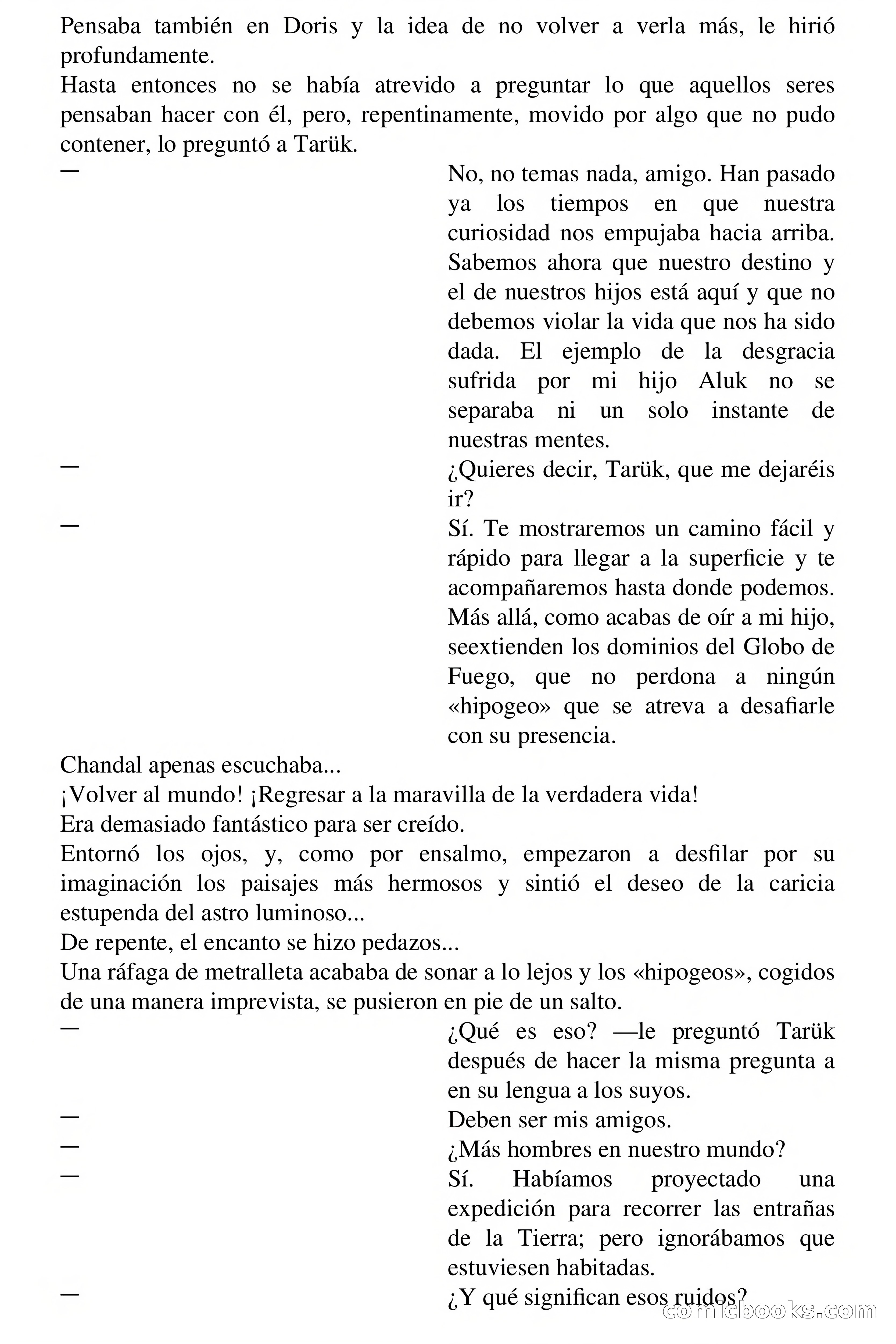 La pesadilla de los hipogeos — page 56 of 71