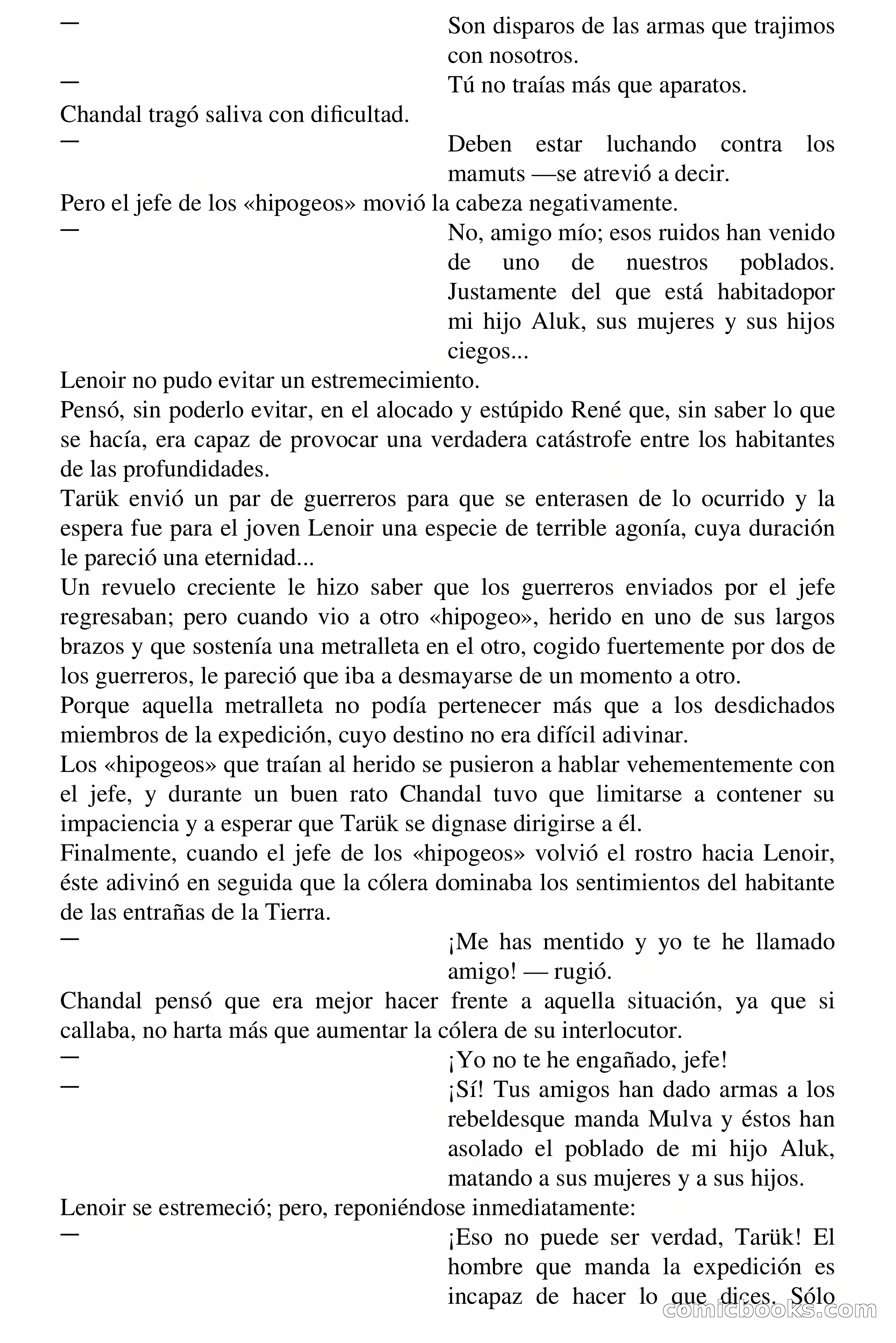 La pesadilla de los hipogeos — page 57 of 71