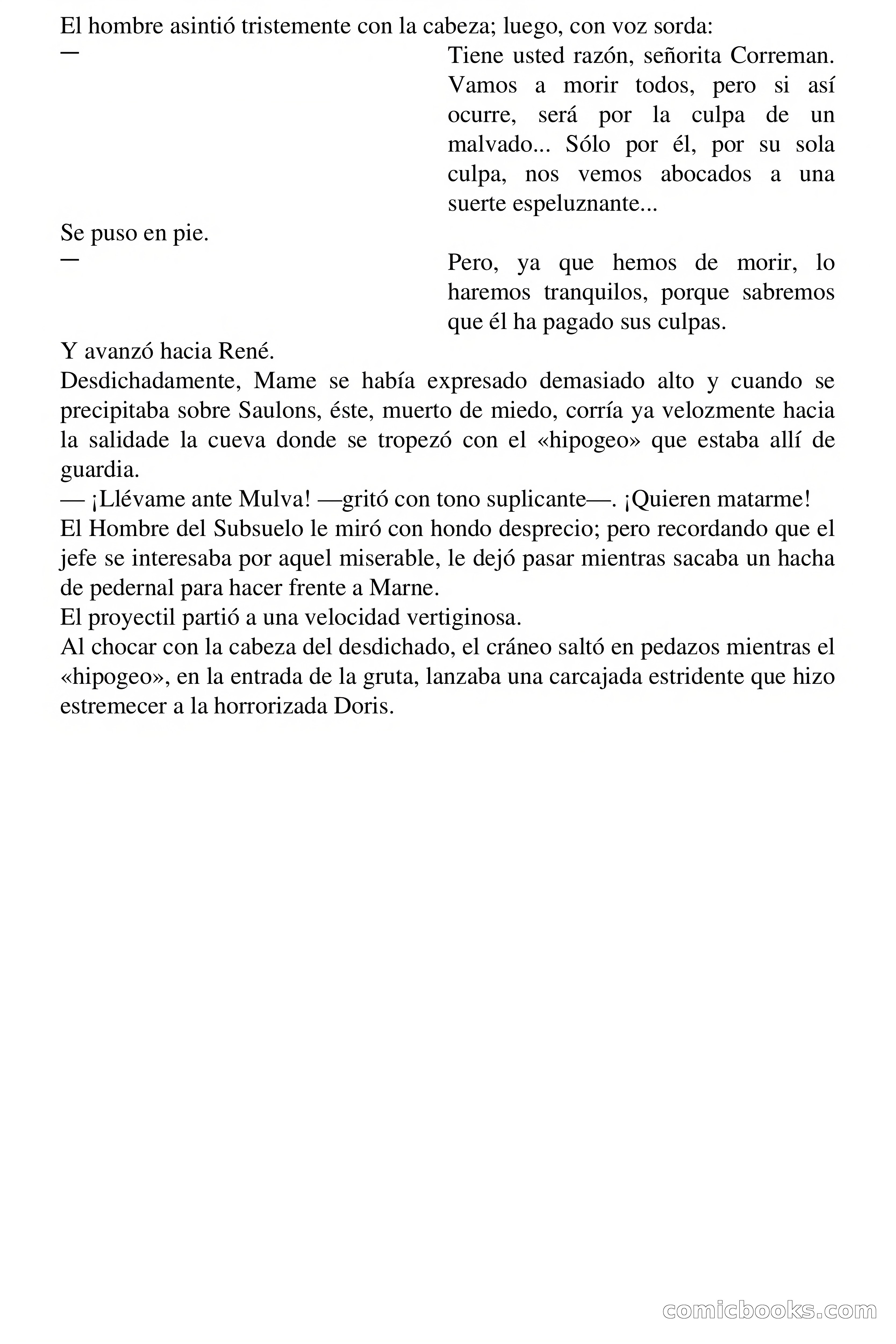 La pesadilla de los hipogeos — page 60 of 71