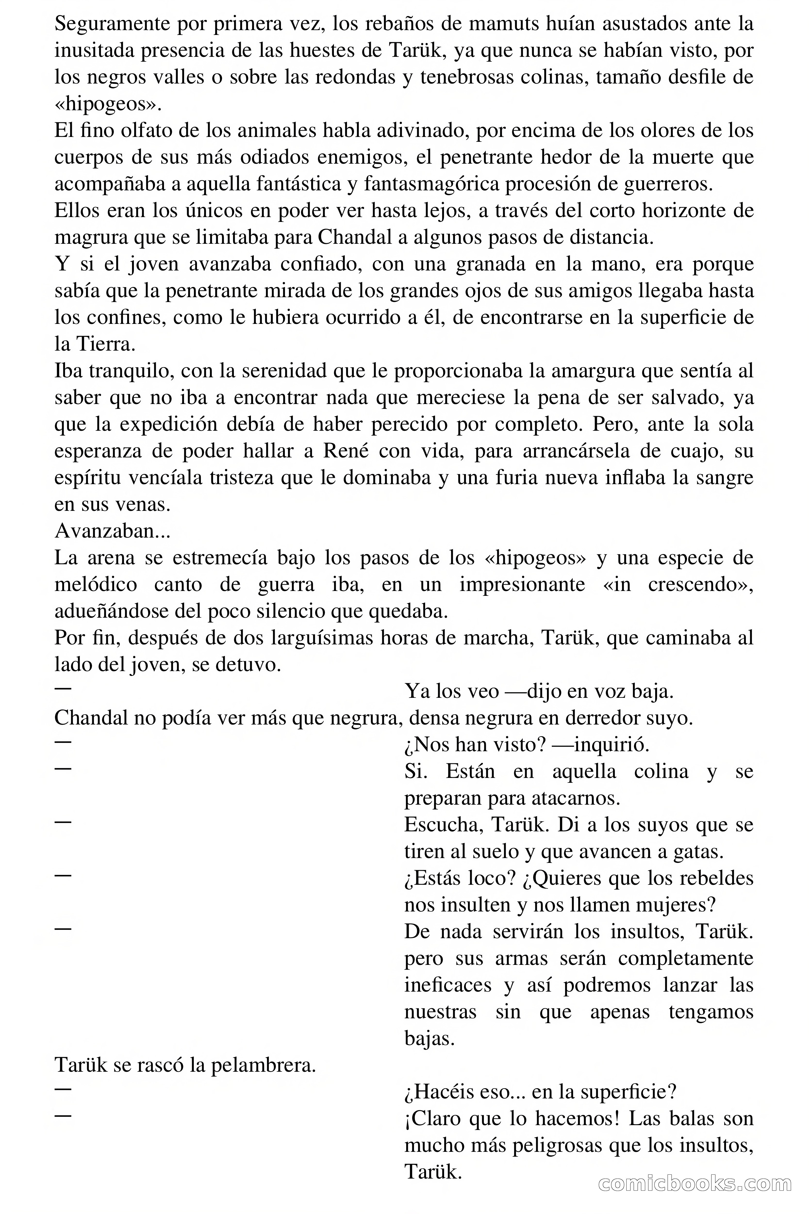 La pesadilla de los hipogeos — page 64 of 71