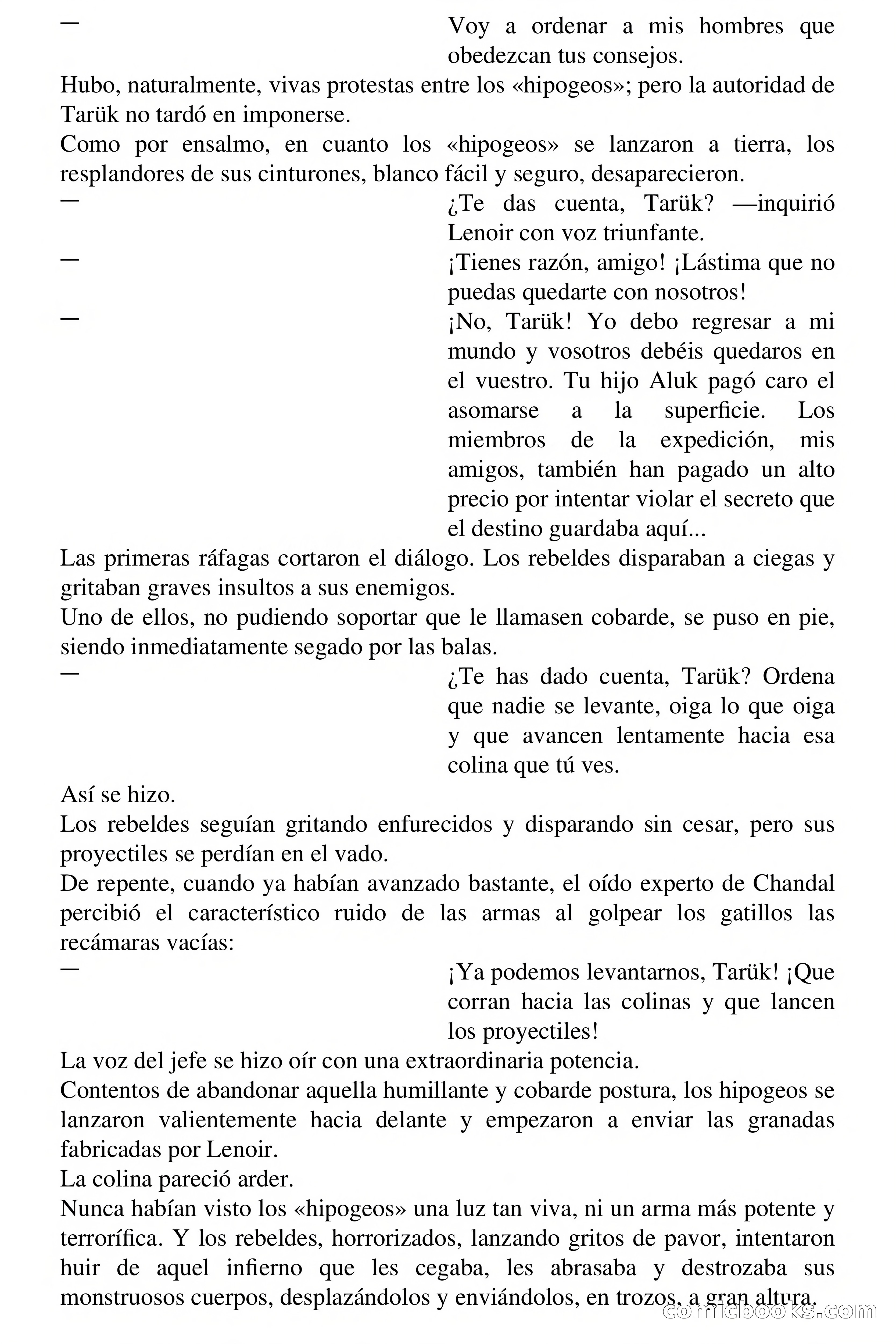 La pesadilla de los hipogeos — page 65 of 71