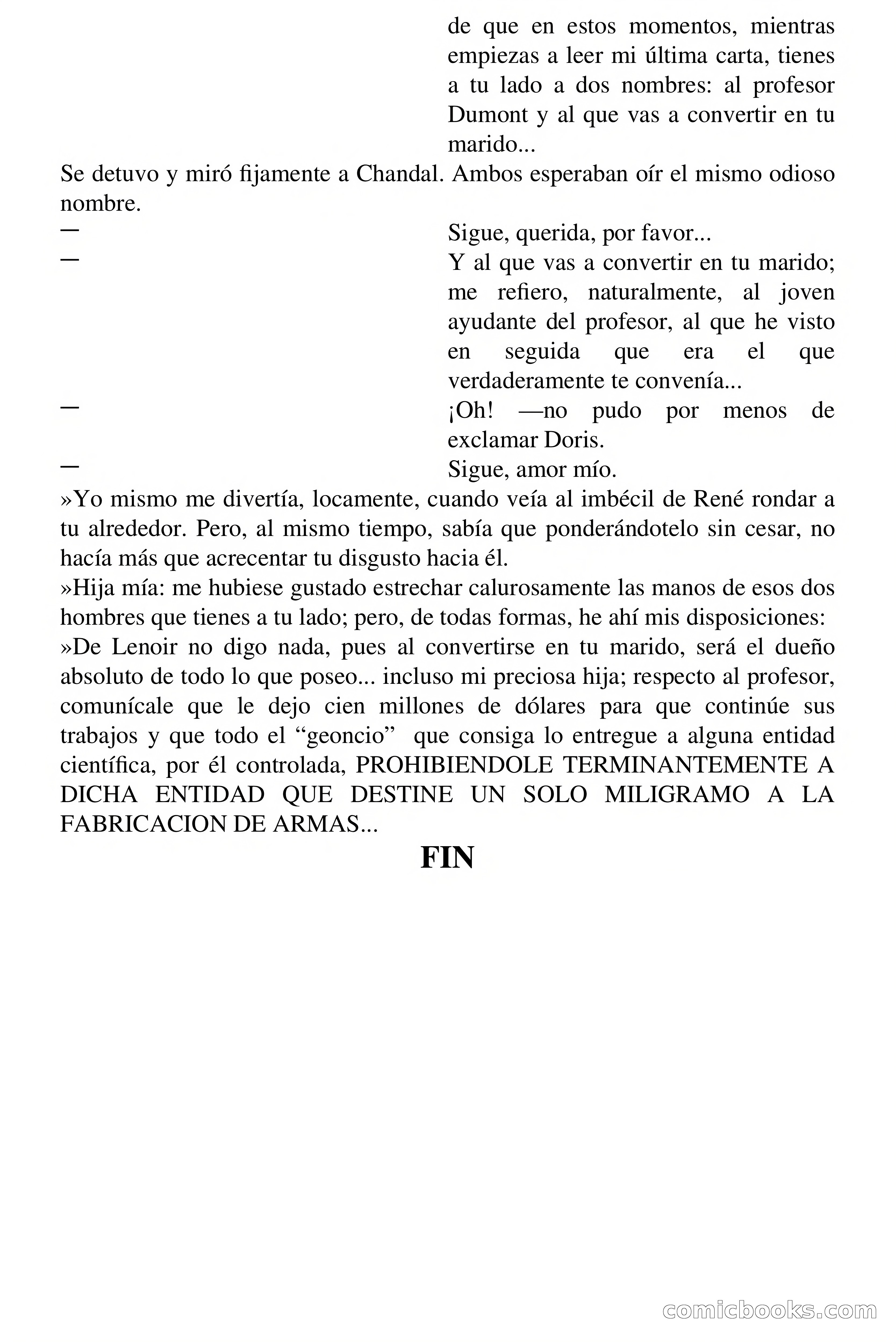 La pesadilla de los hipogeos — page 71 of 71