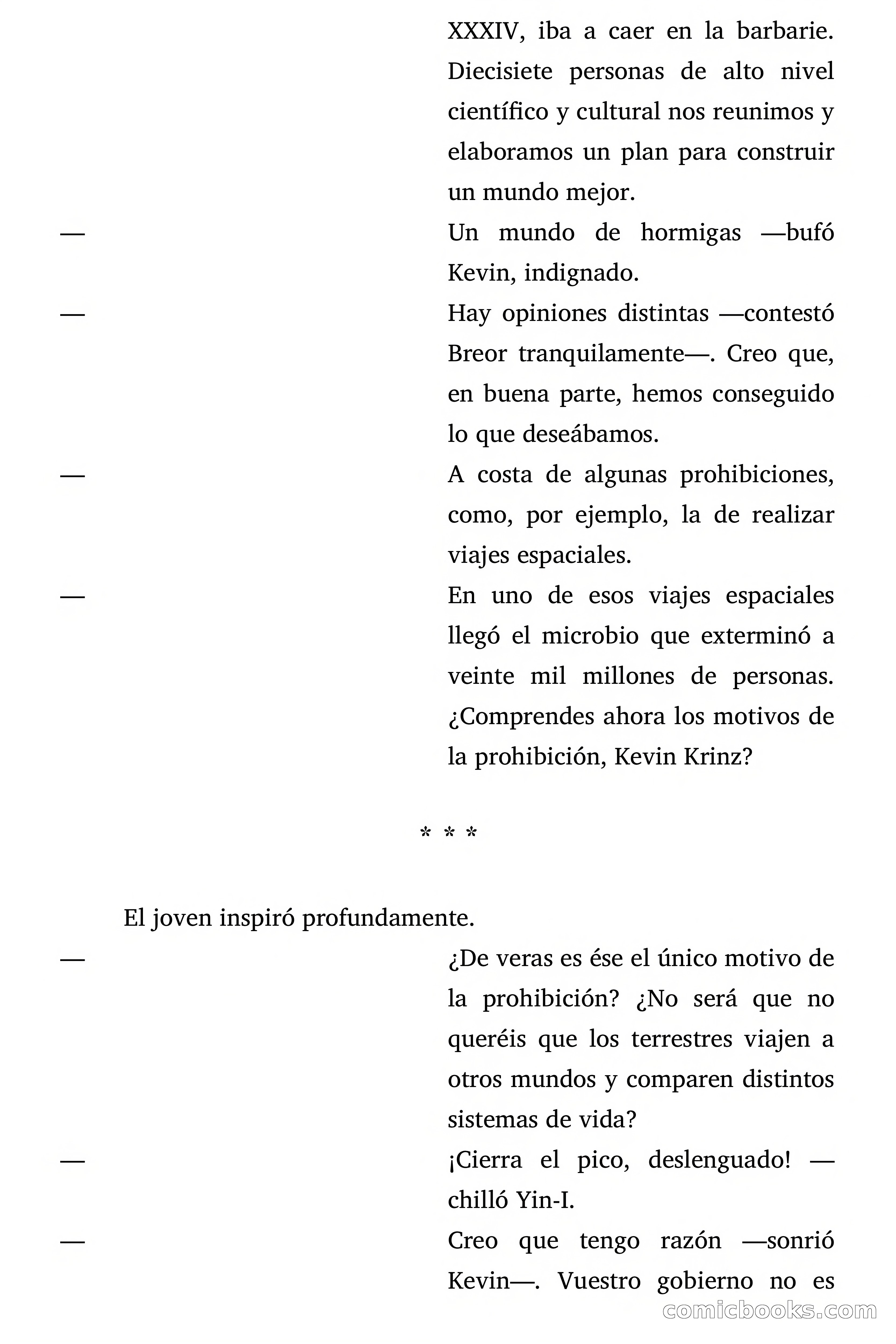 Mares espaciales — page 124 of 149