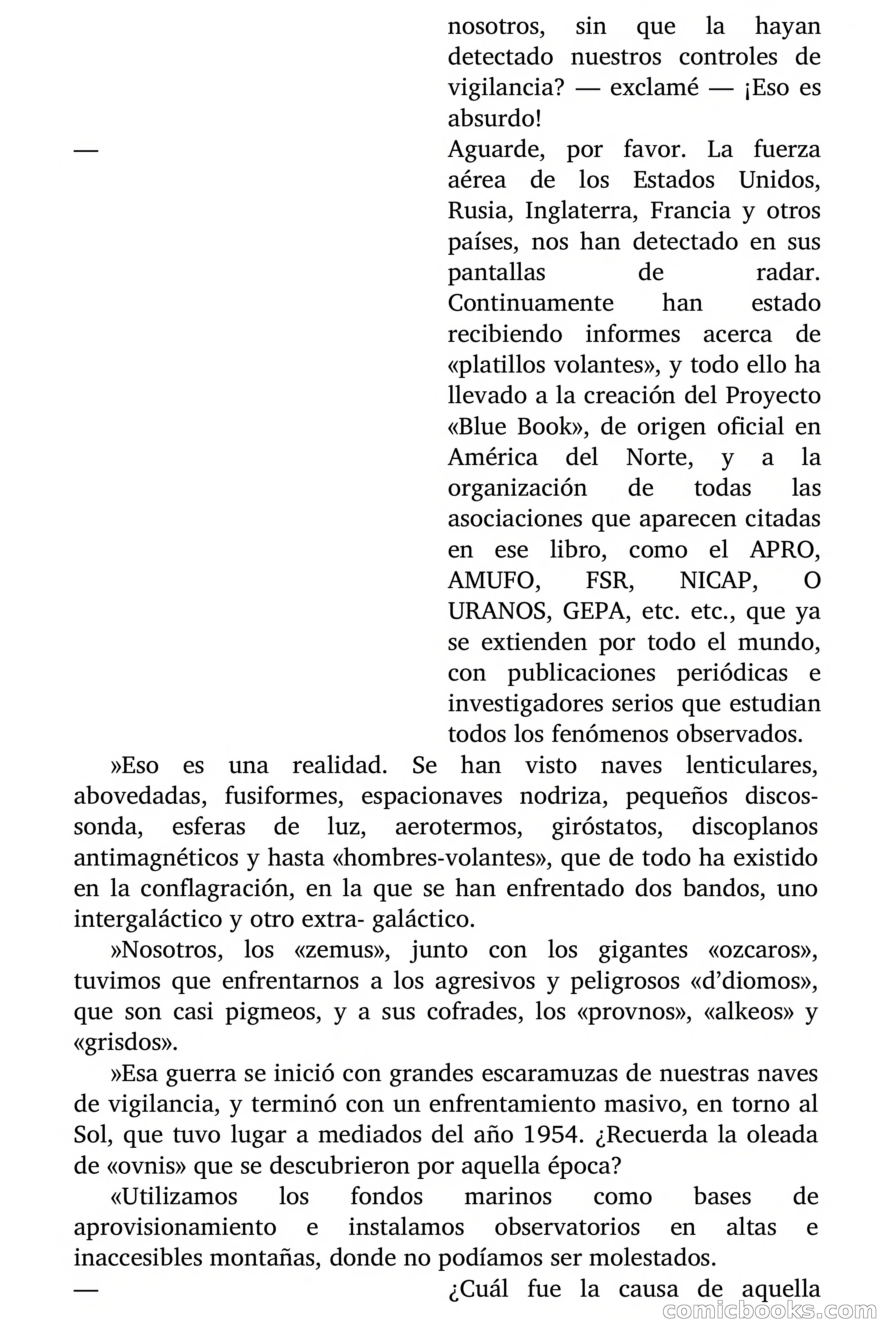 Oleada de "Ovnis" — page 13 of 109