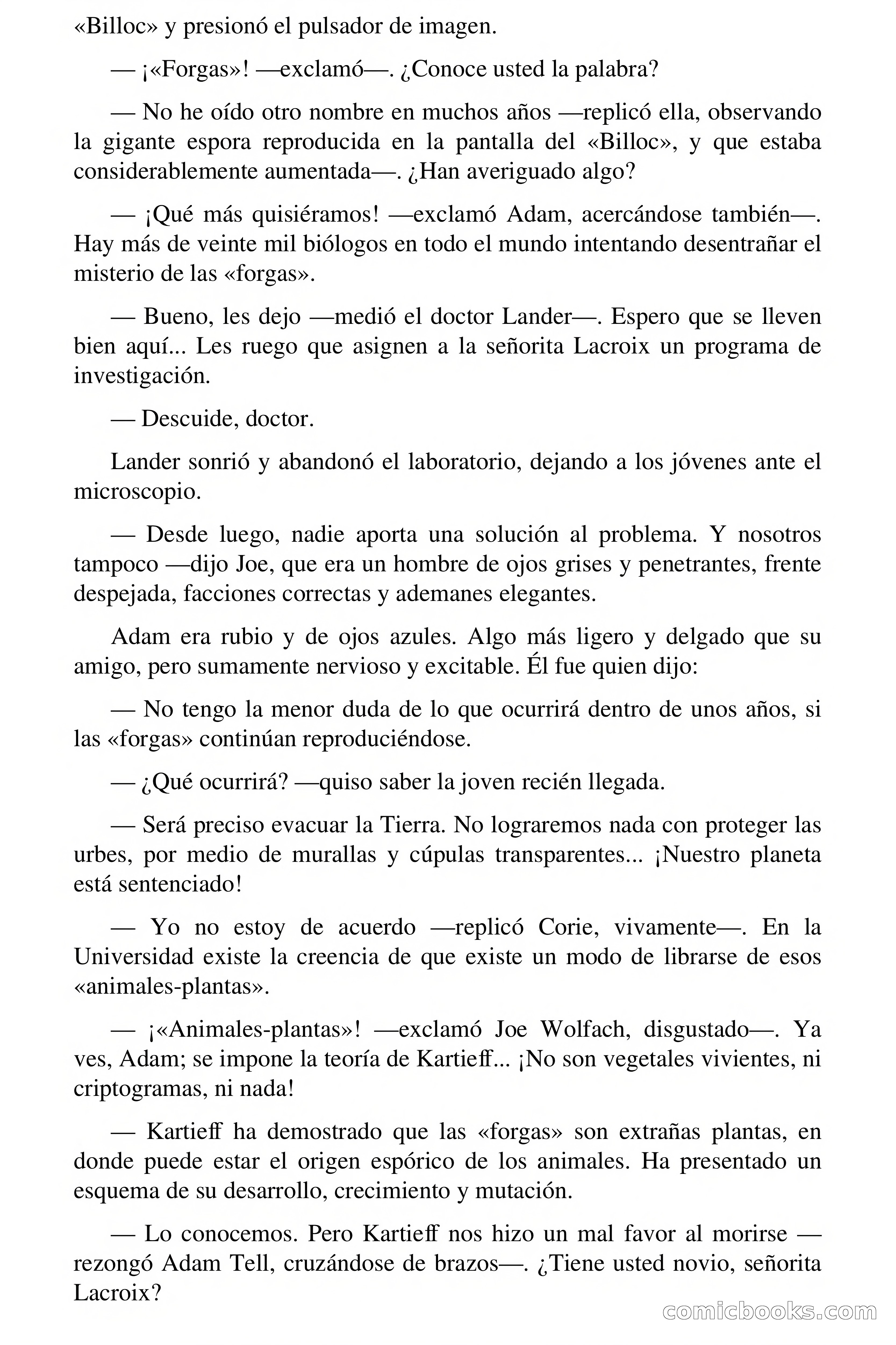 Esporas infernales — page 7 of 89