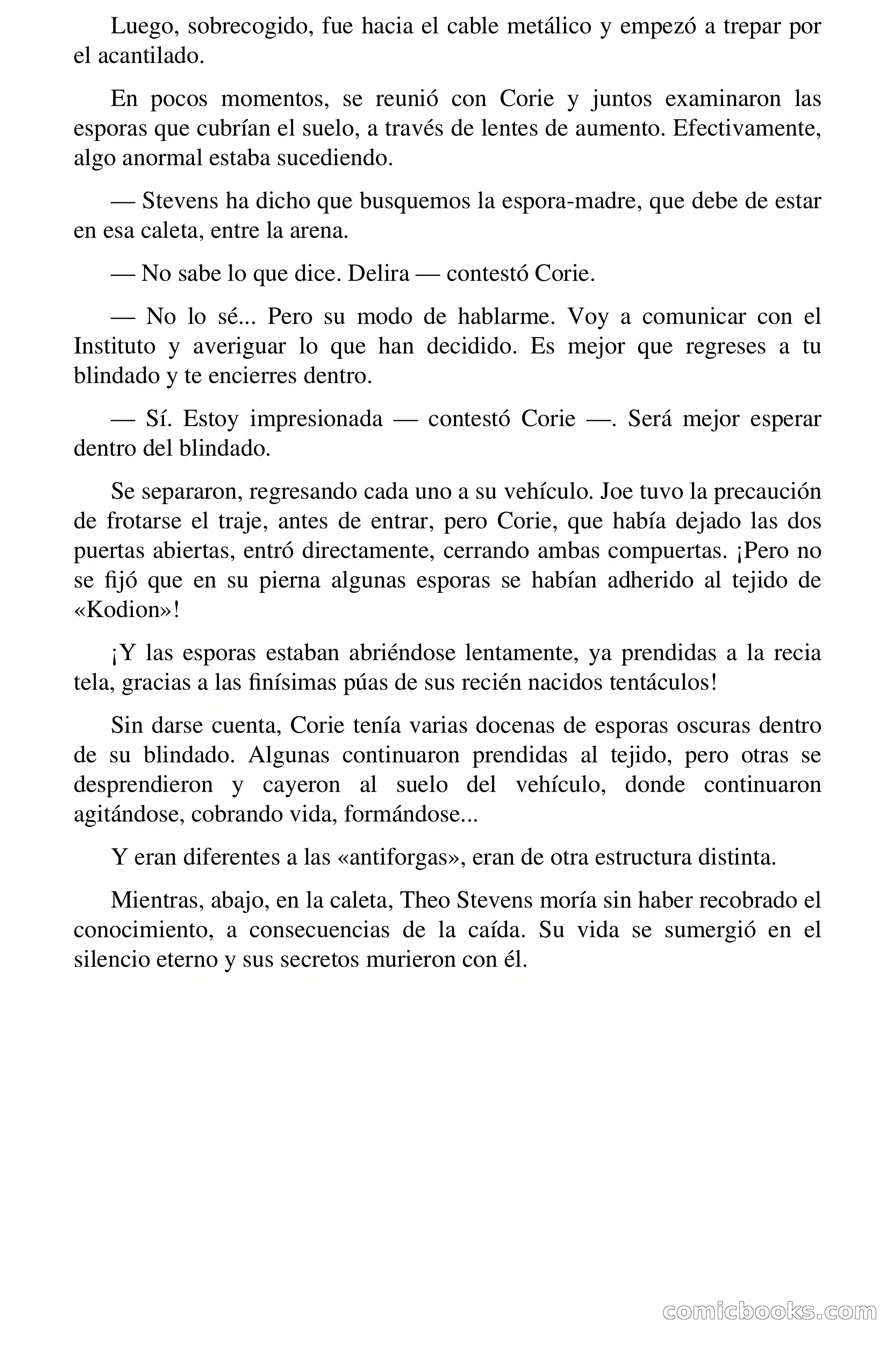 Esporas infernales — page 58 of 89
