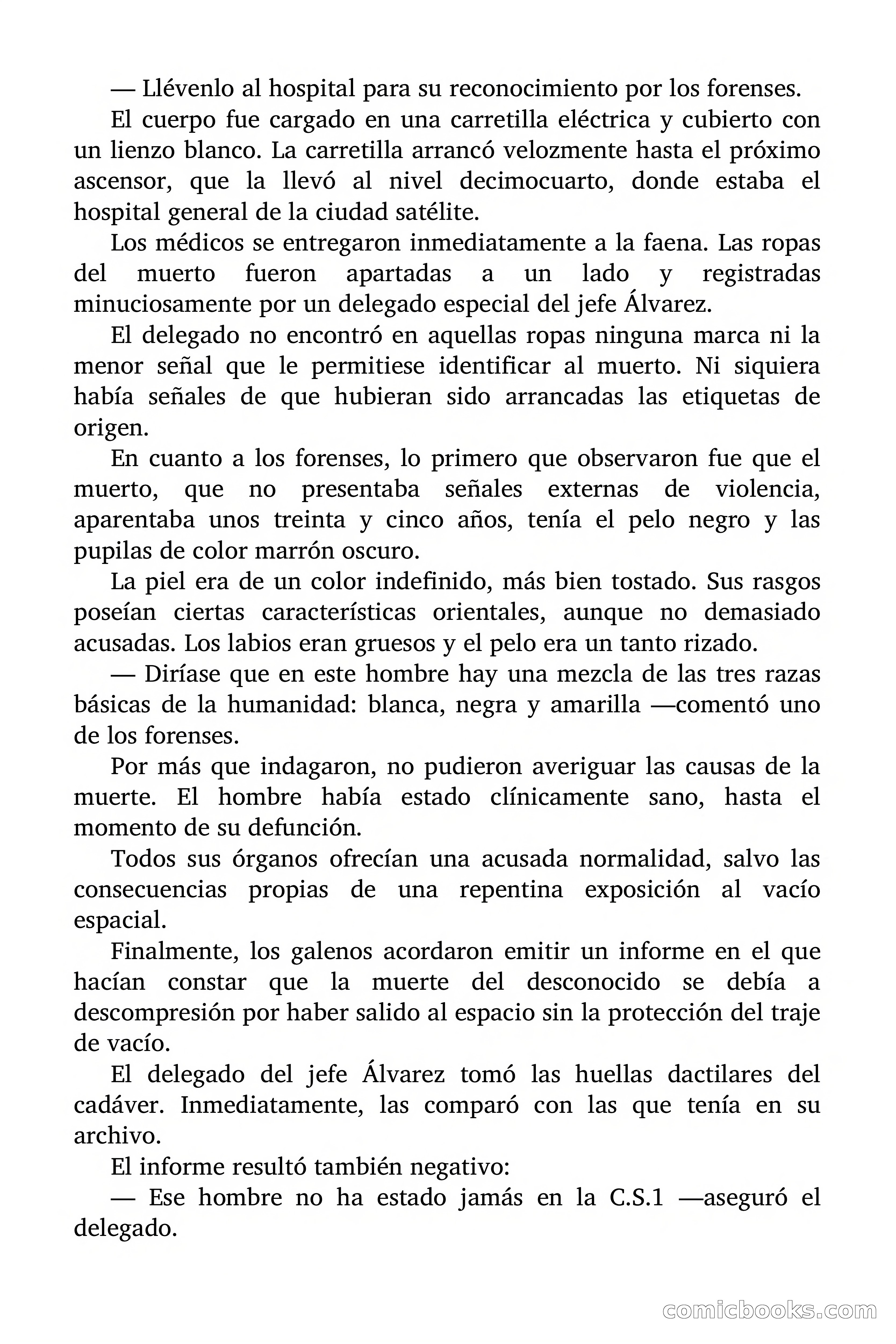 El hombre que nunca nació — page 9 of 98
