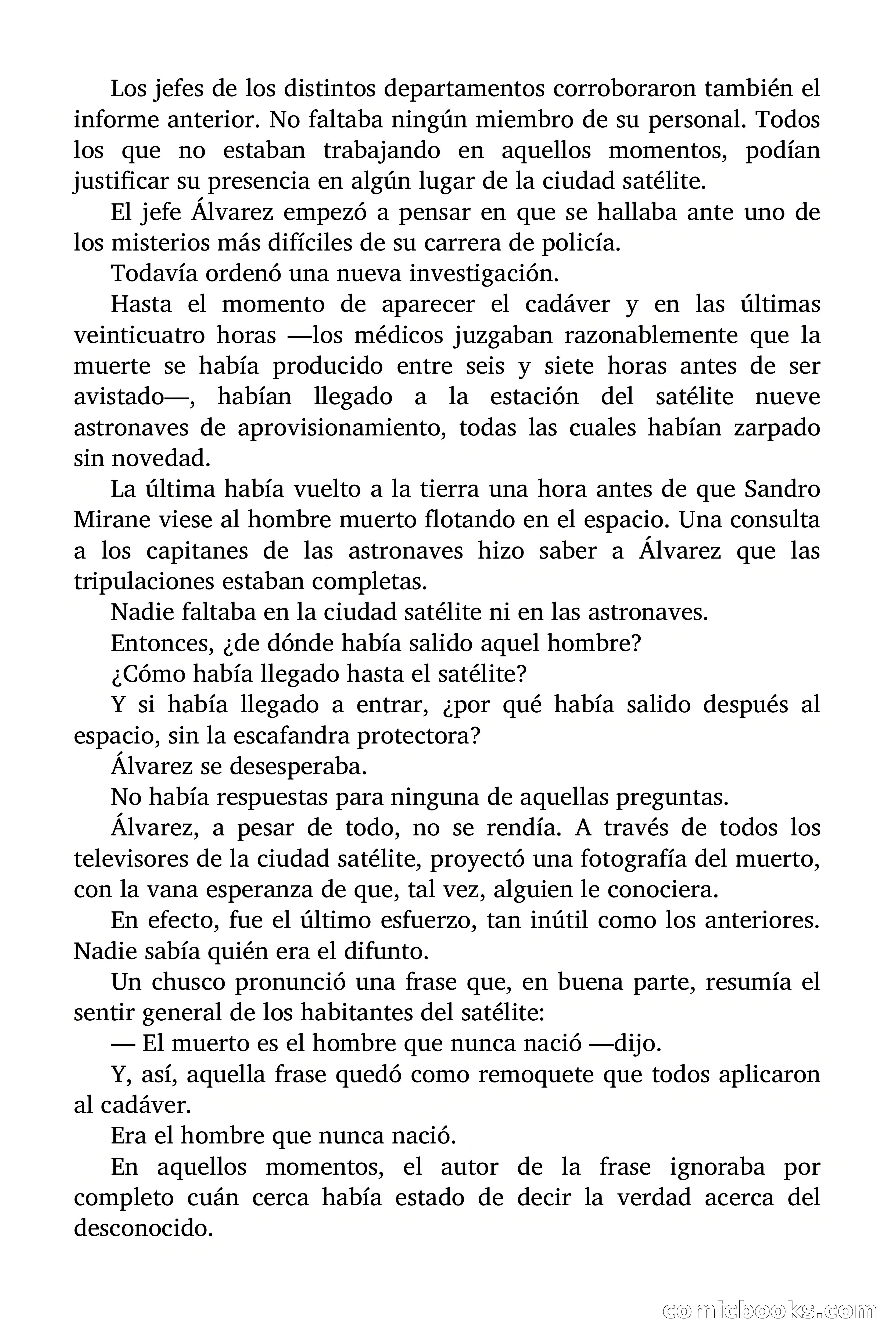 El hombre que nunca nació — page 10 of 98