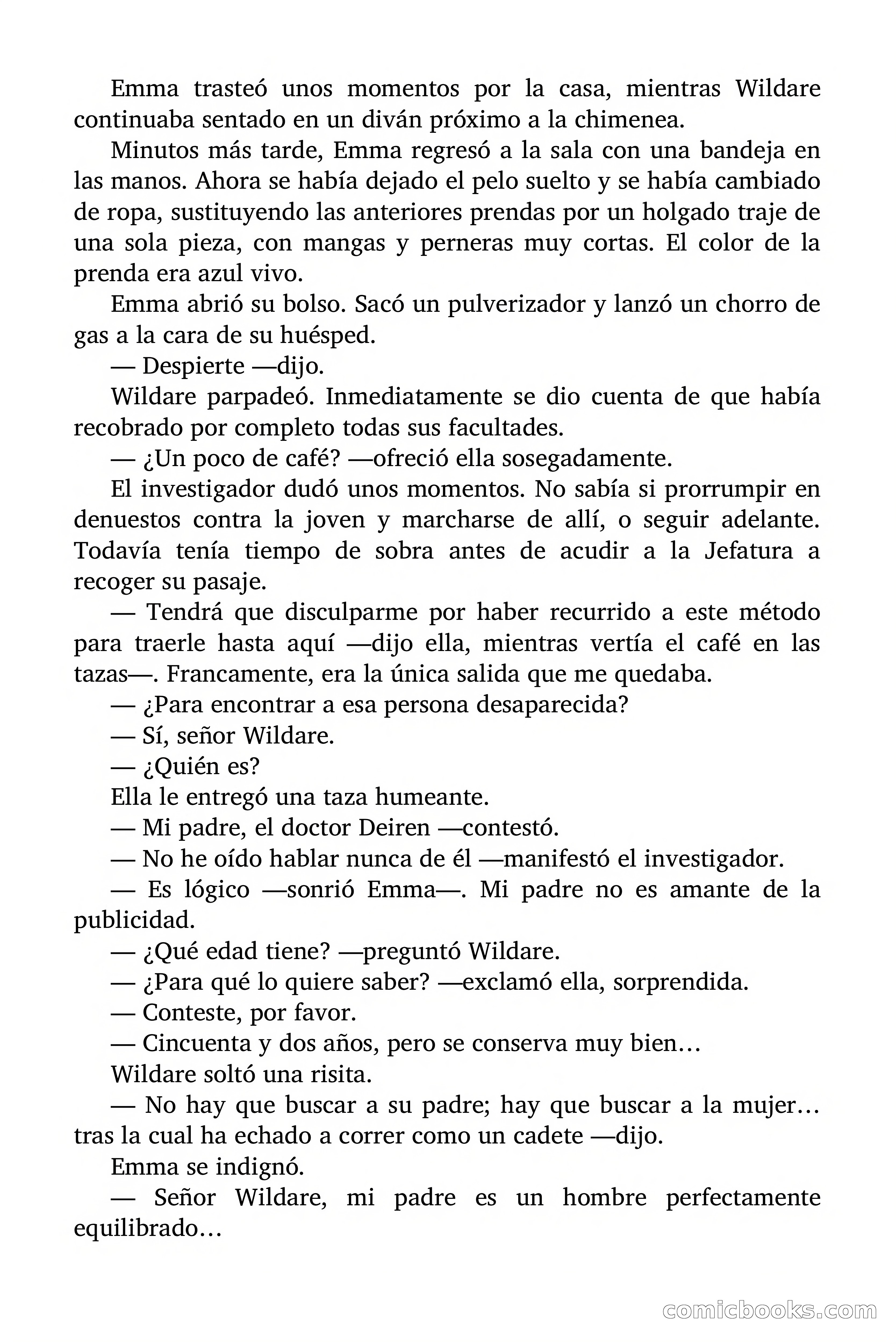 El hombre que nunca nació — page 21 of 98