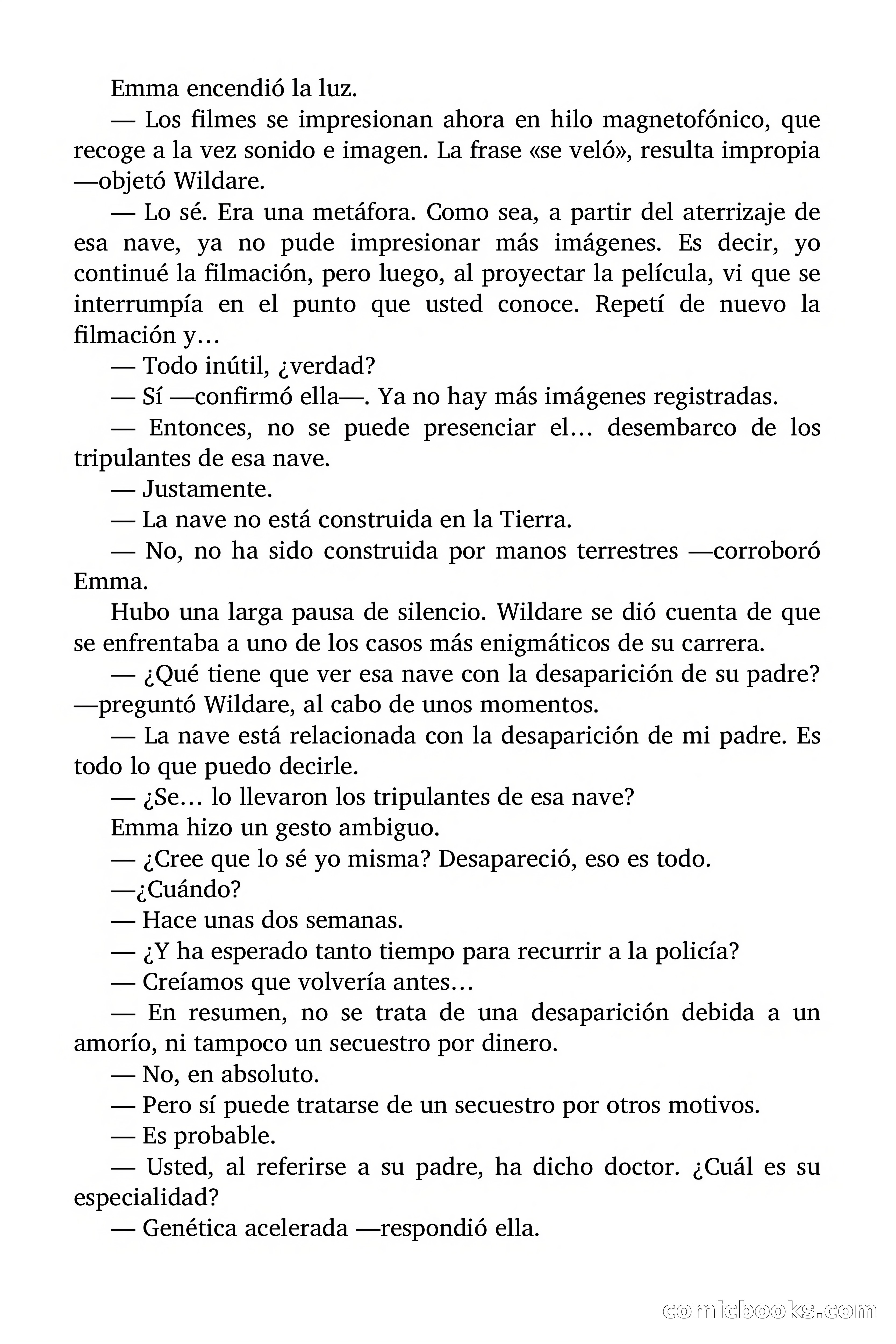 El hombre que nunca nació — page 23 of 98