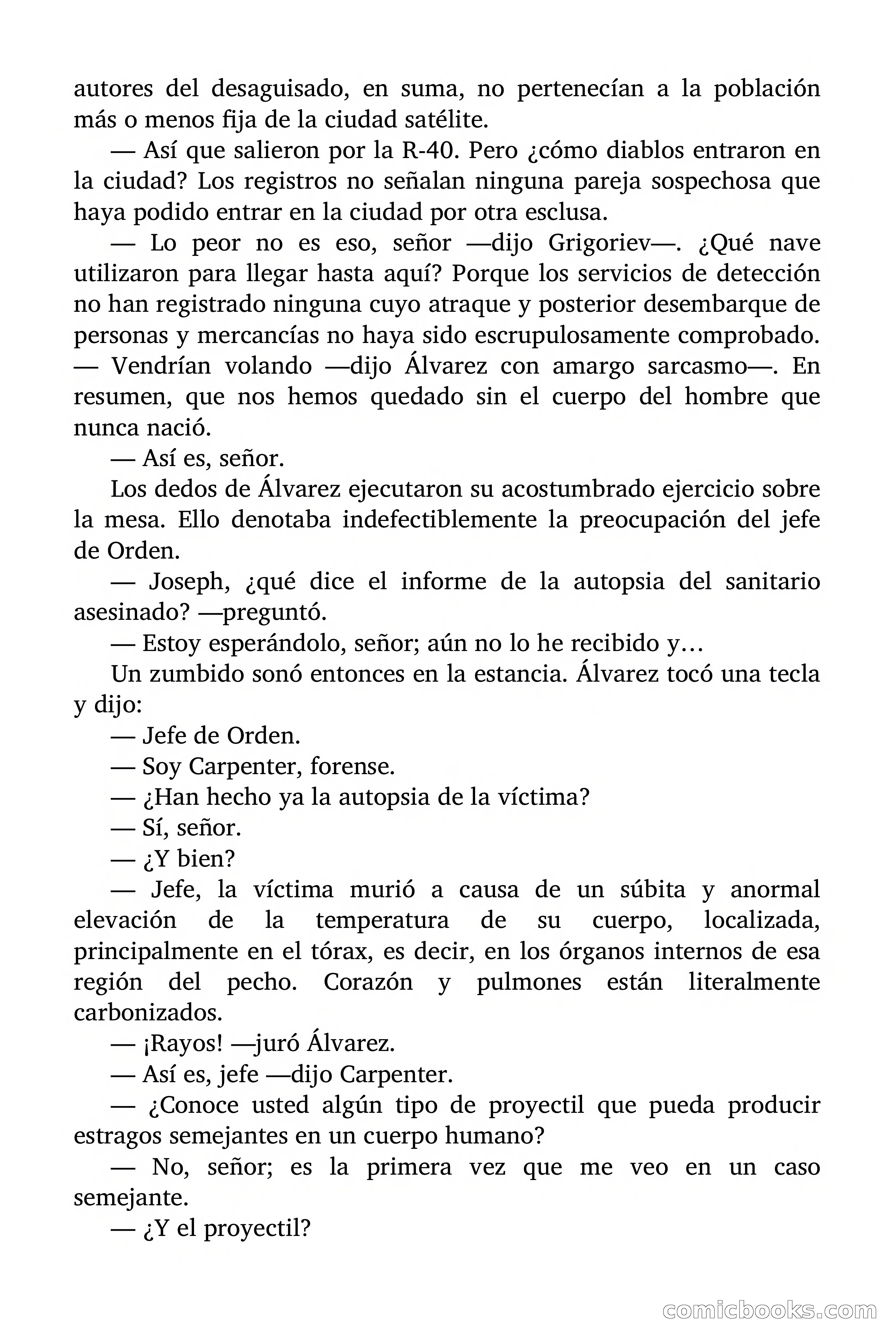 El hombre que nunca nació — page 34 of 98