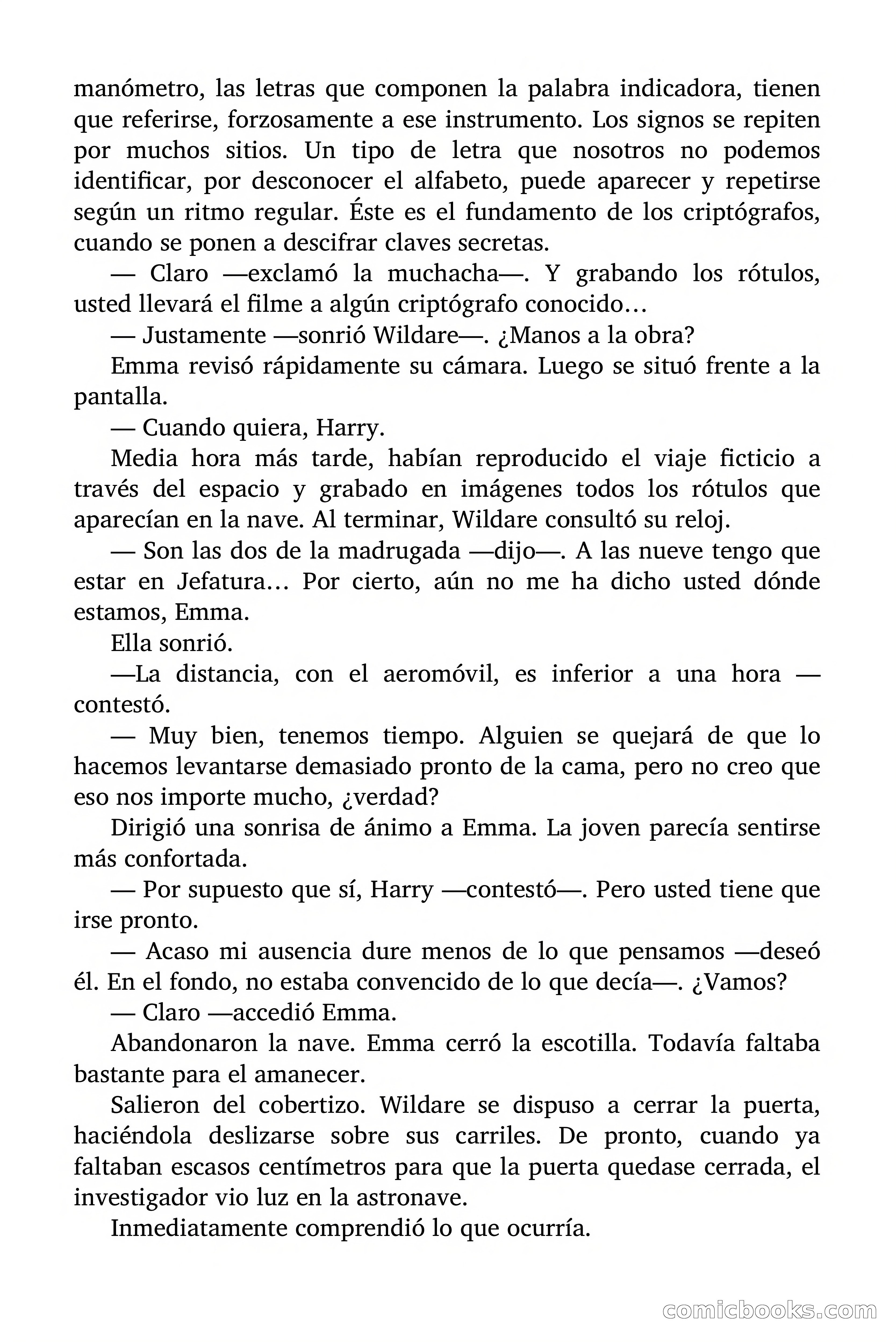 El hombre que nunca nació — page 38 of 98