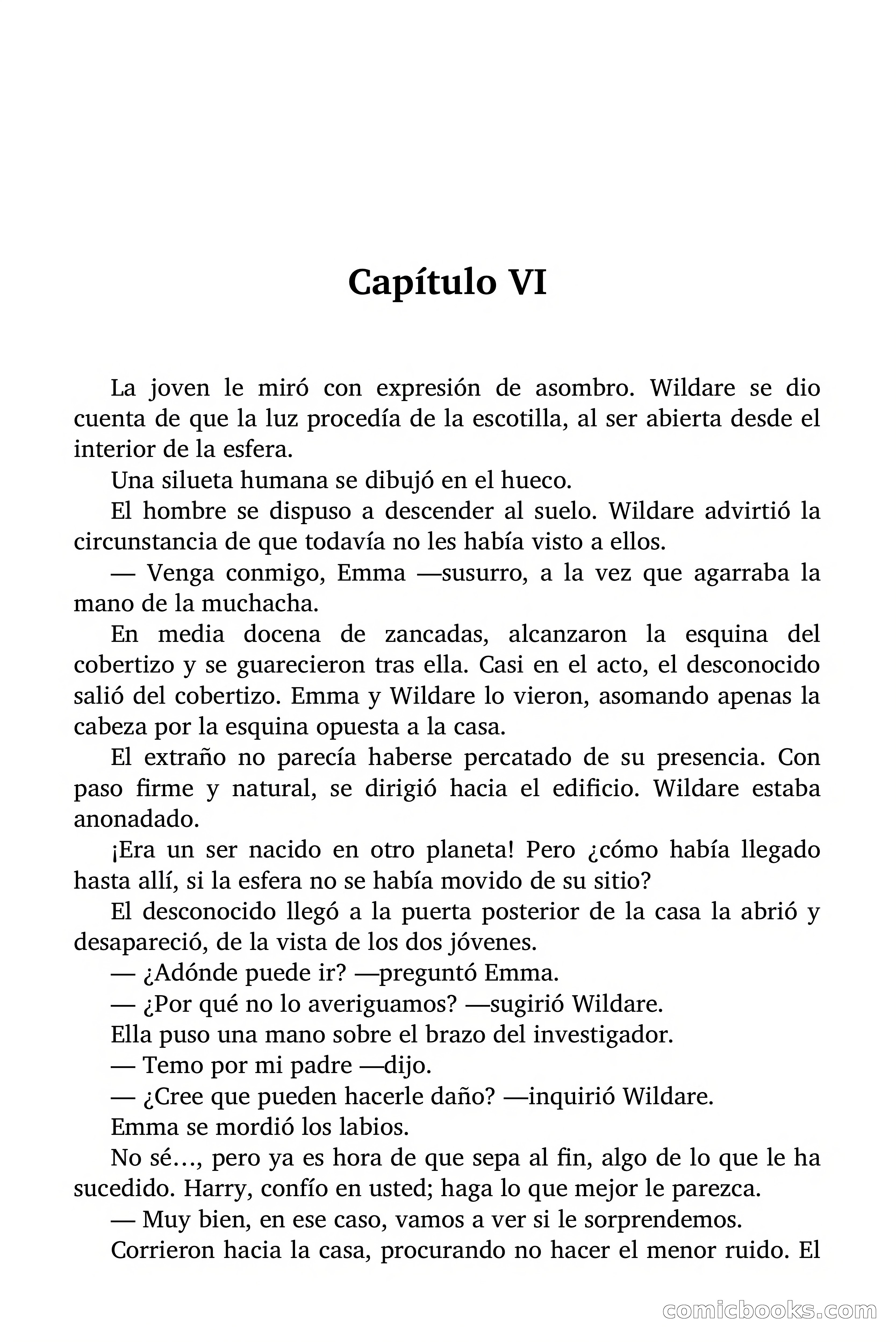 El hombre que nunca nació — page 40 of 98