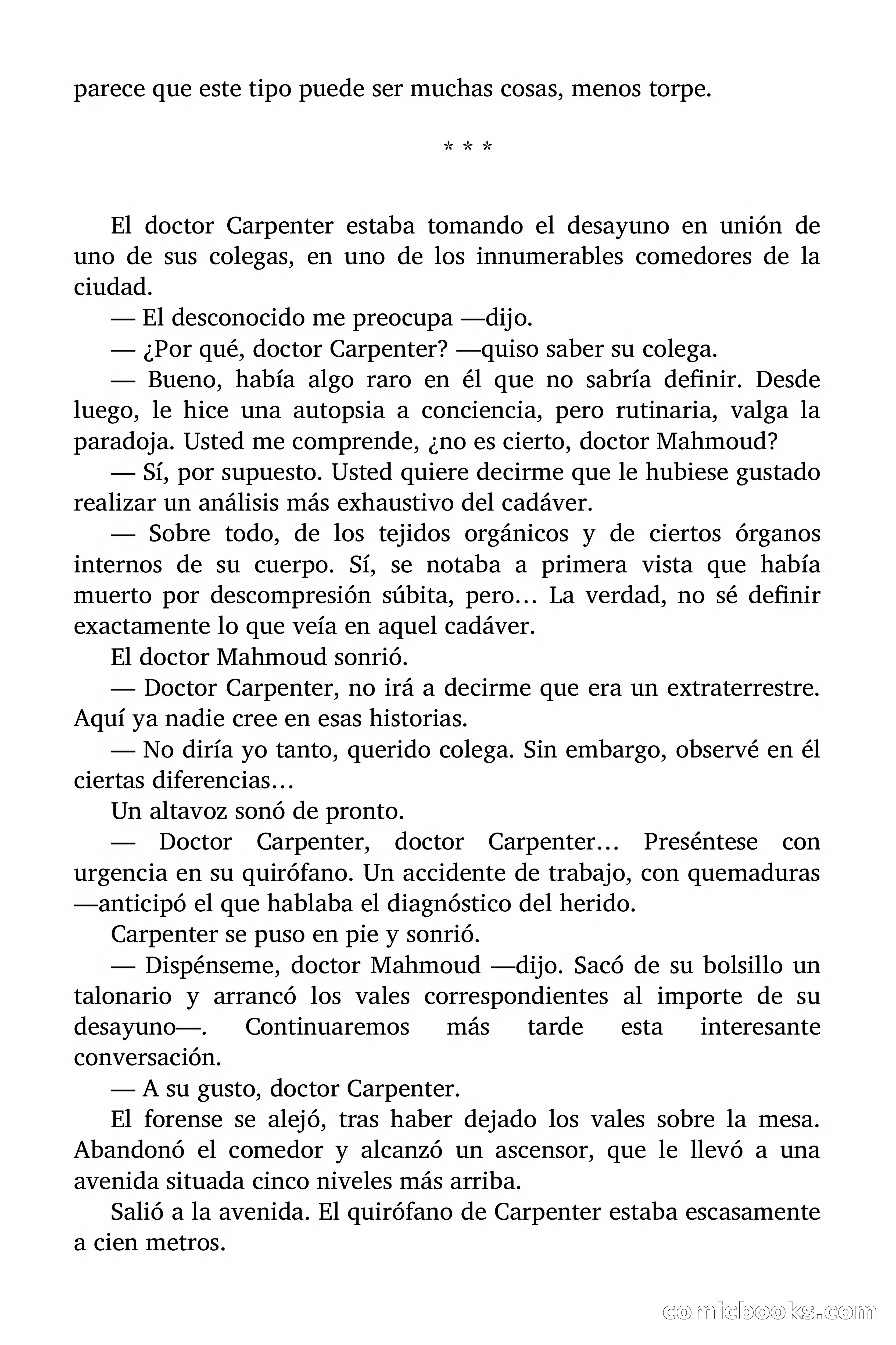 El hombre que nunca nació — page 42 of 98