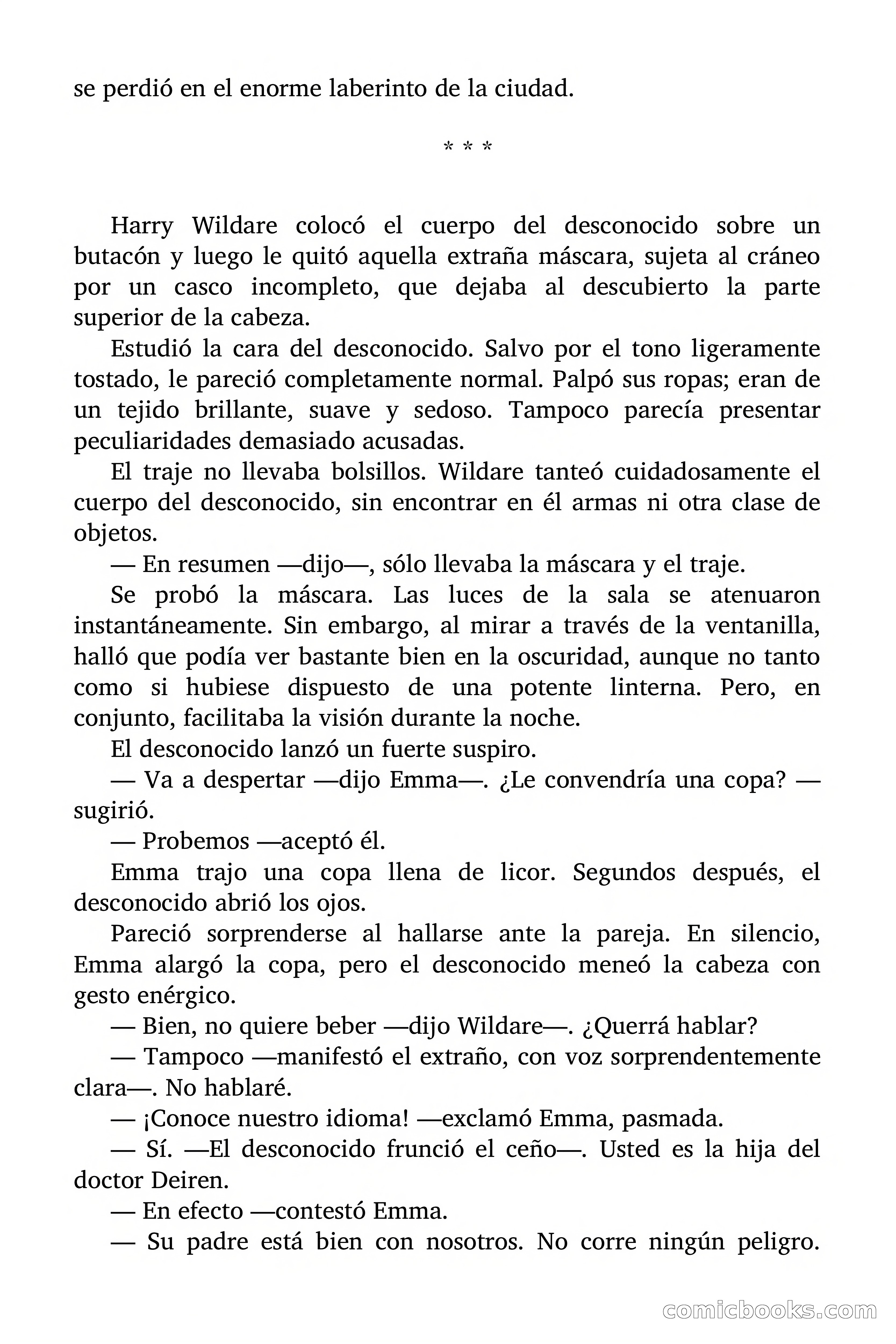 El hombre que nunca nació — page 44 of 98