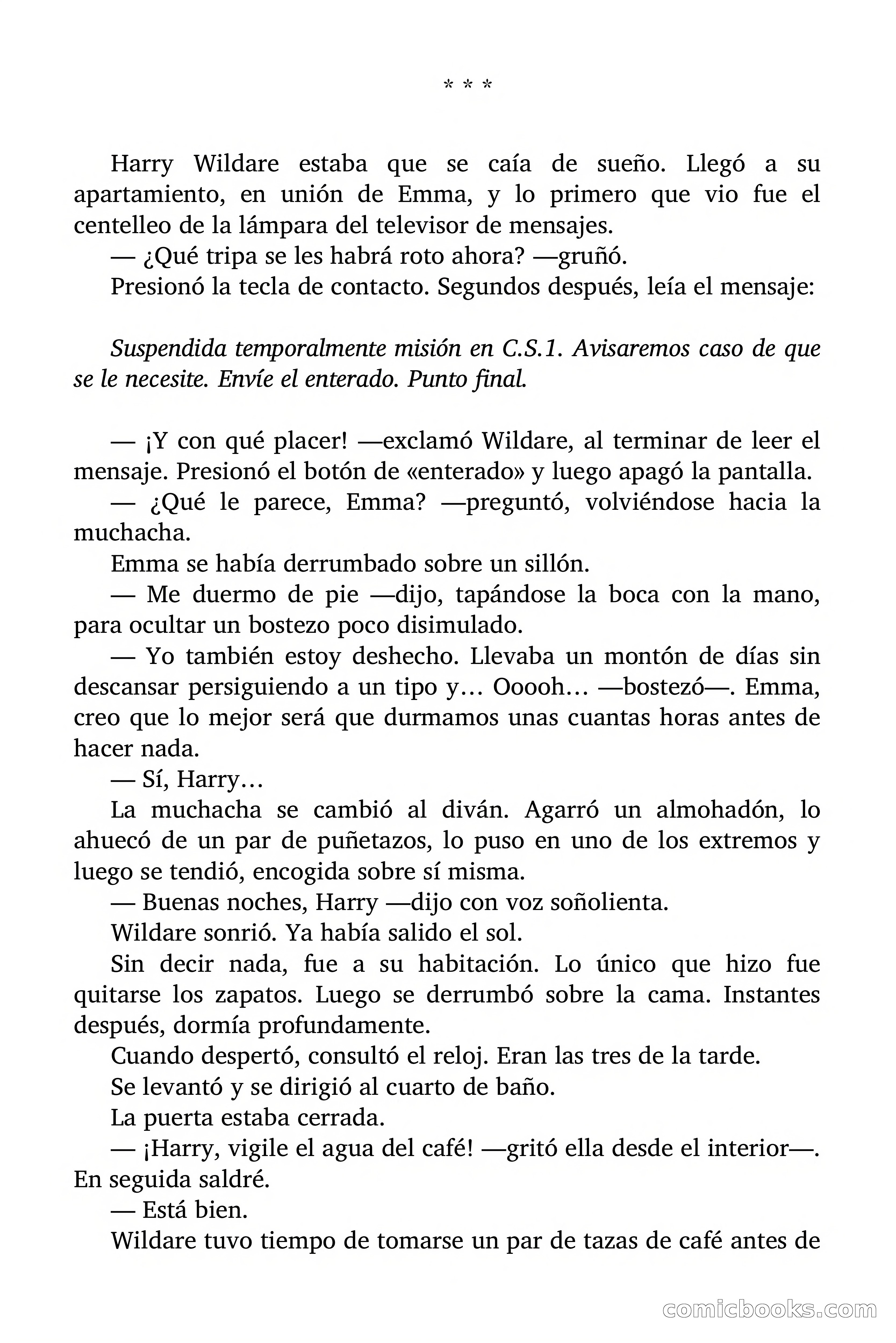 El hombre que nunca nació — page 50 of 98