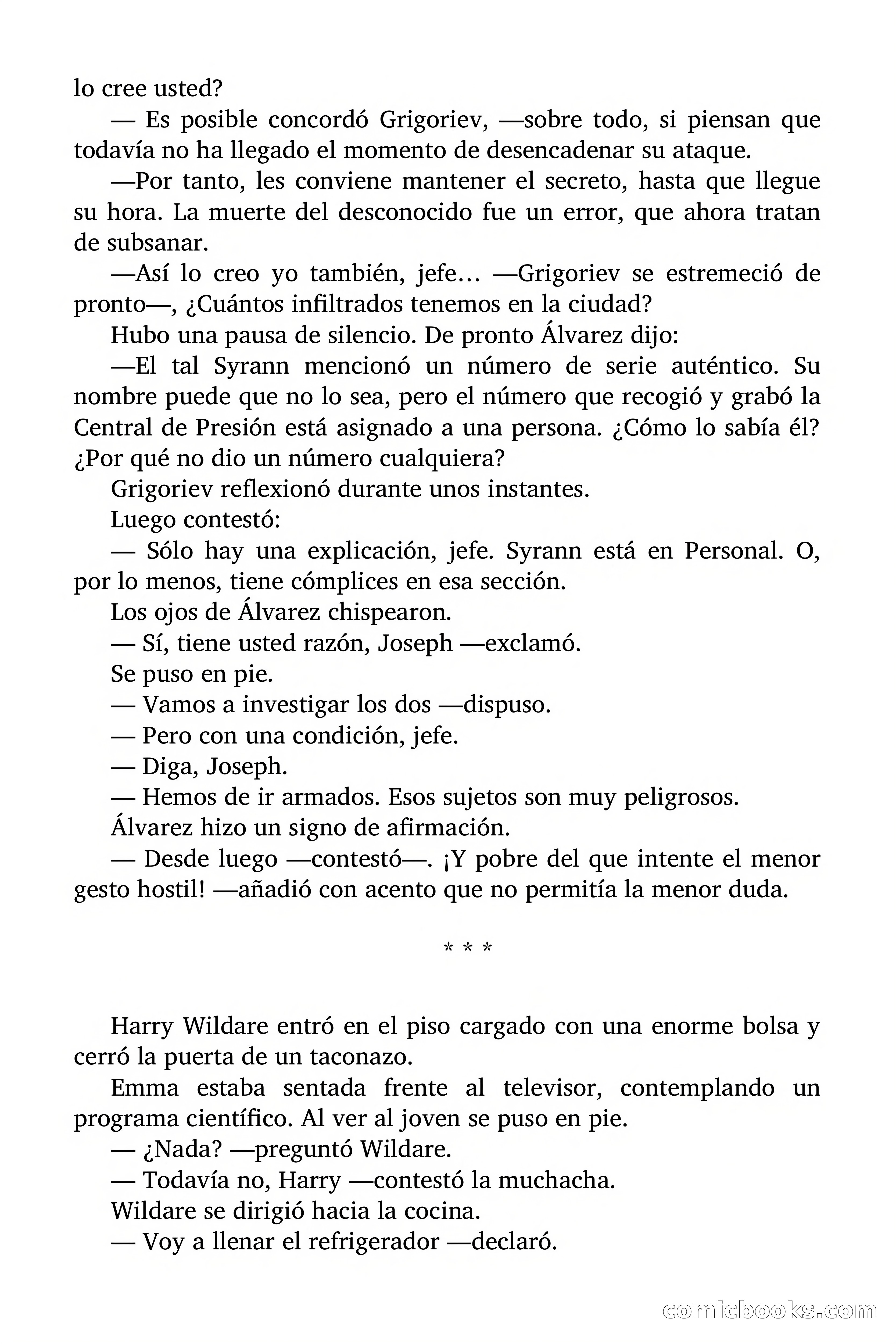 El hombre que nunca nació — page 55 of 98