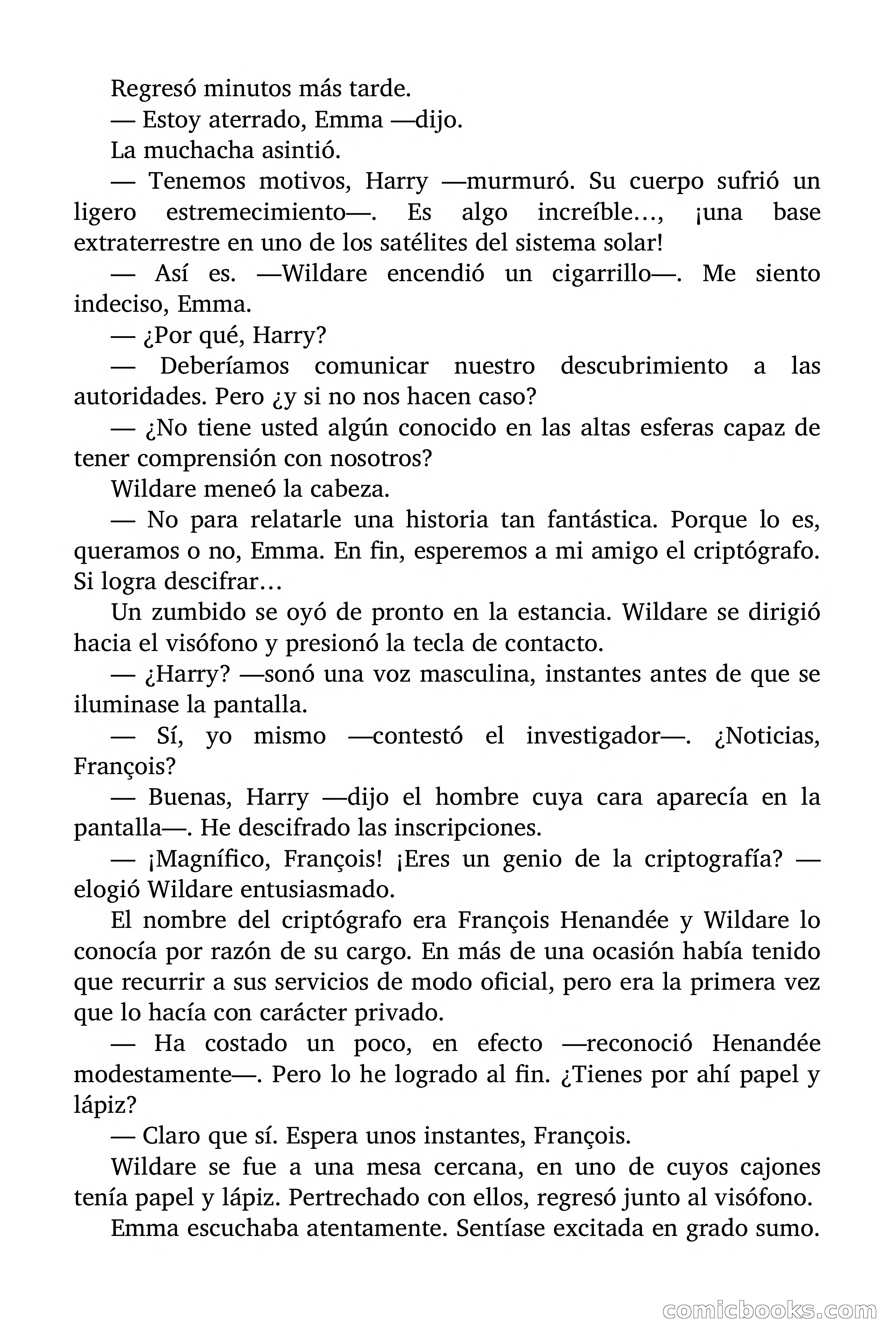 El hombre que nunca nació — page 56 of 98