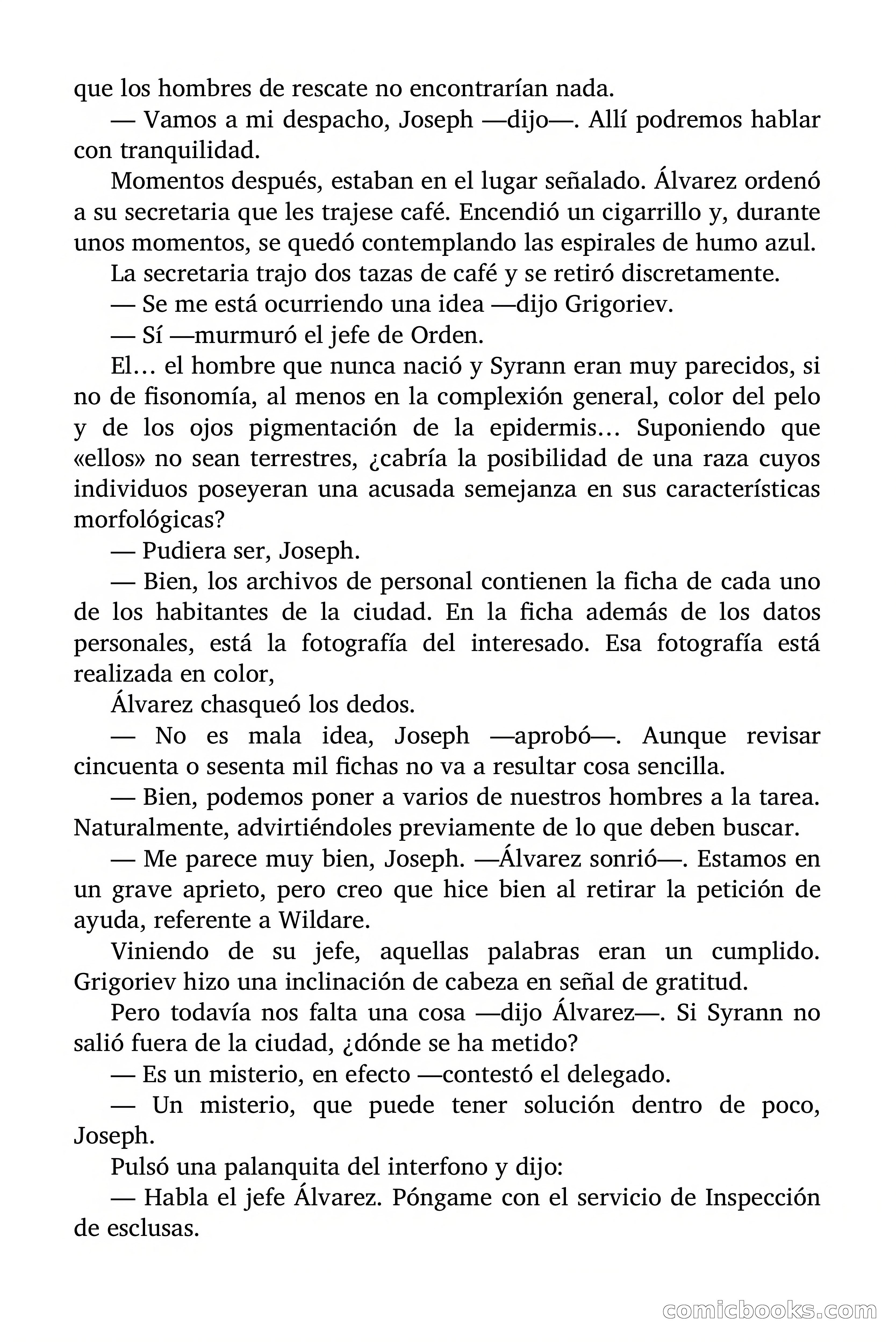 El hombre que nunca nació — page 67 of 98