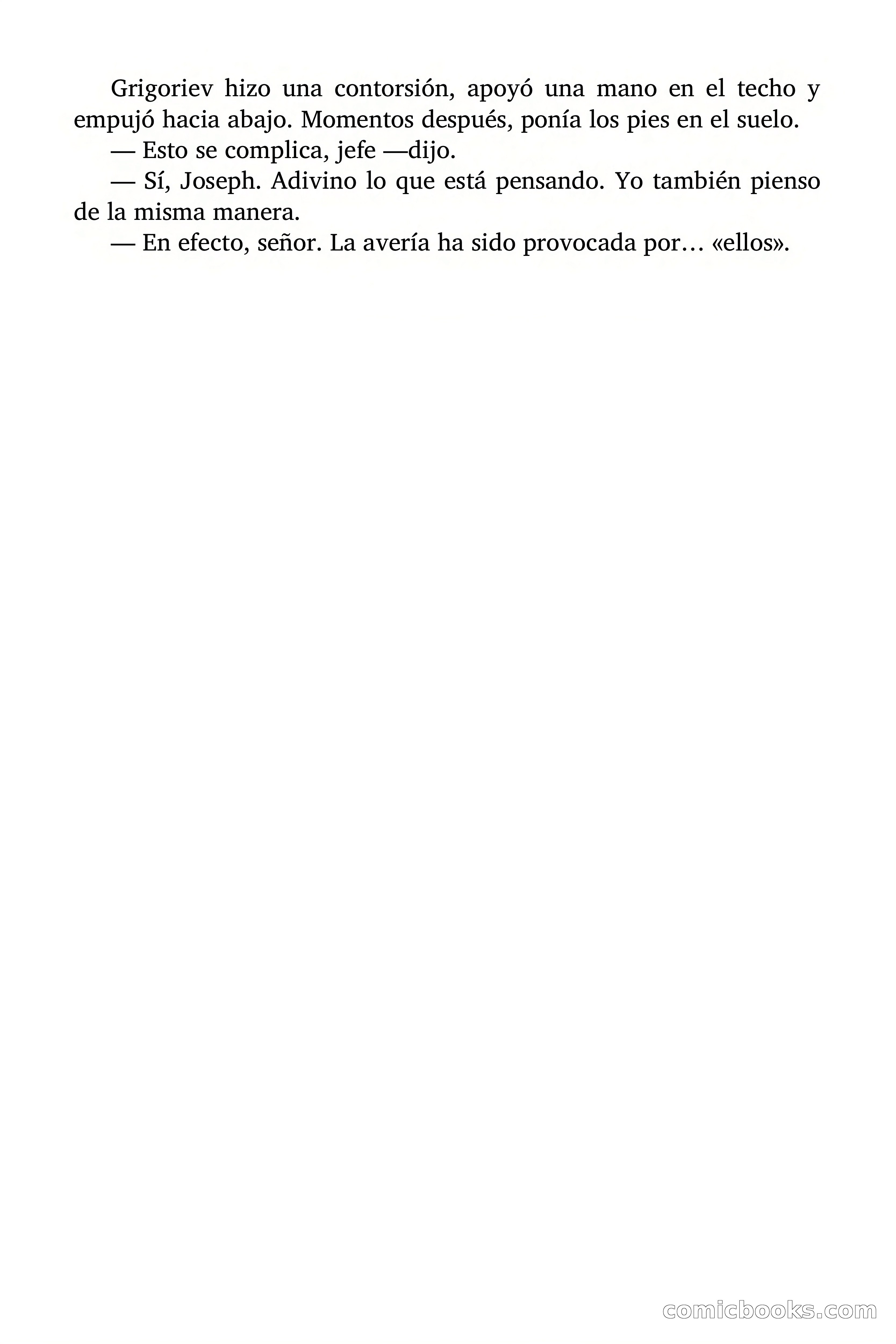 El hombre que nunca nació — page 69 of 98