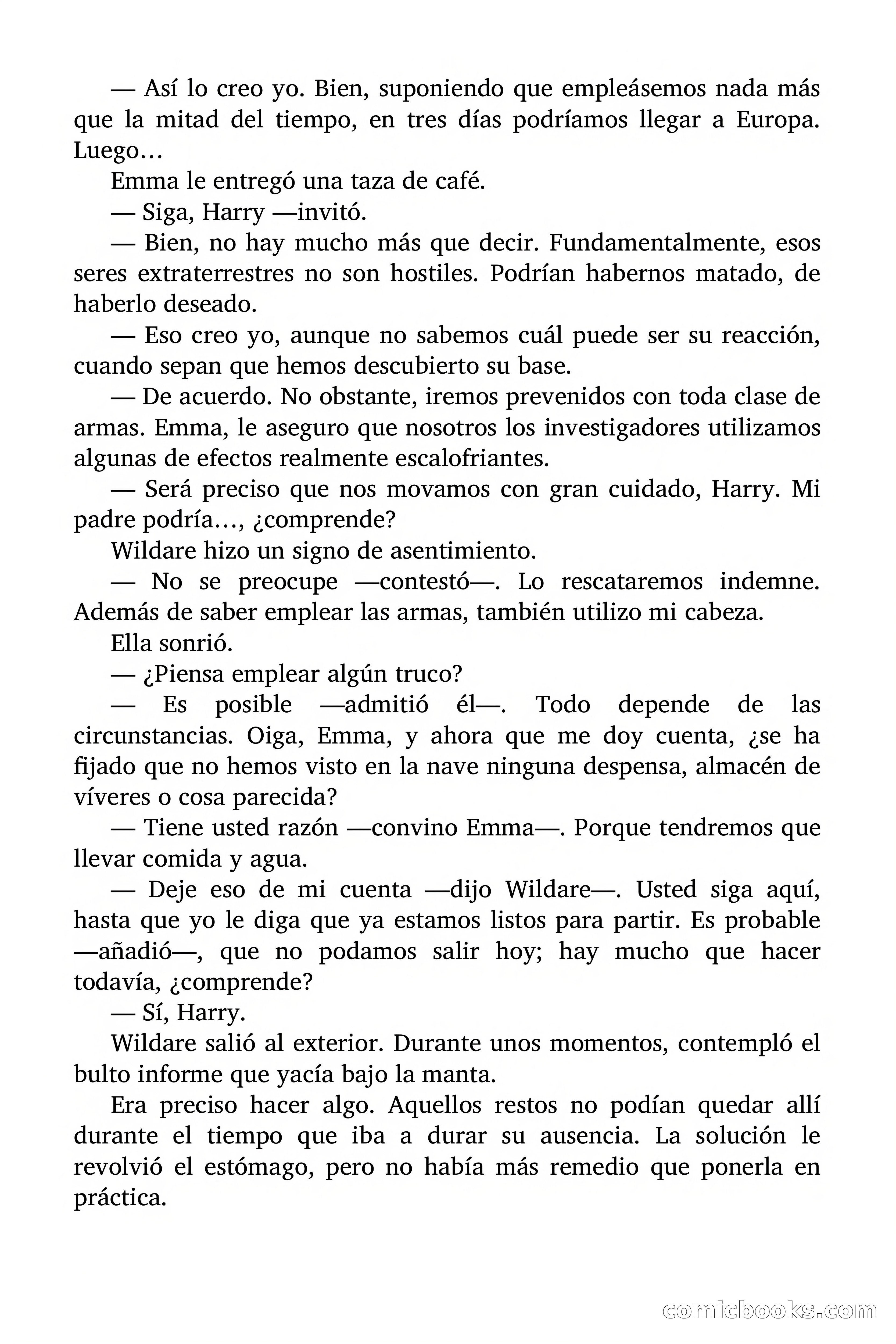 El hombre que nunca nació — page 71 of 98