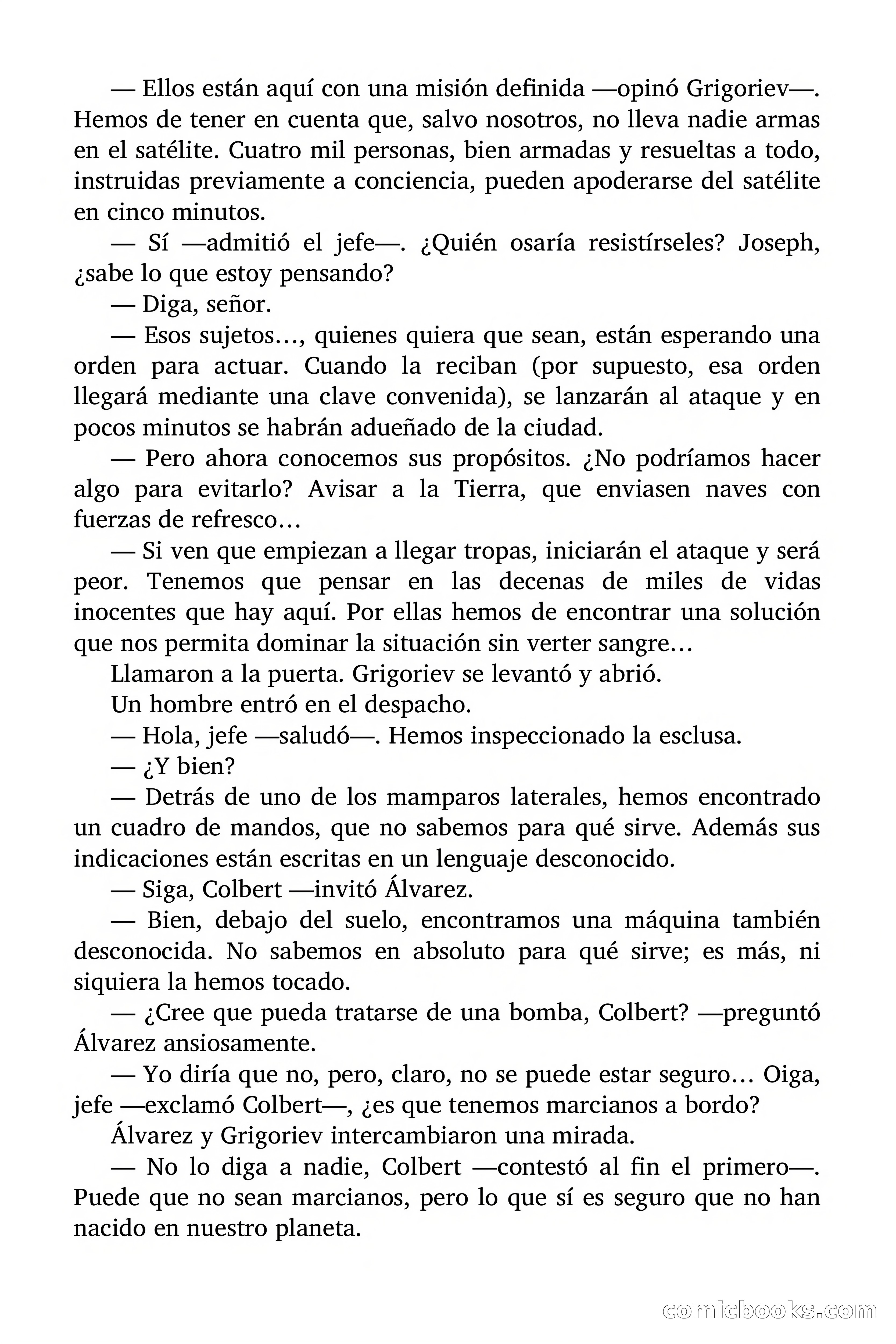 El hombre que nunca nació — page 75 of 98