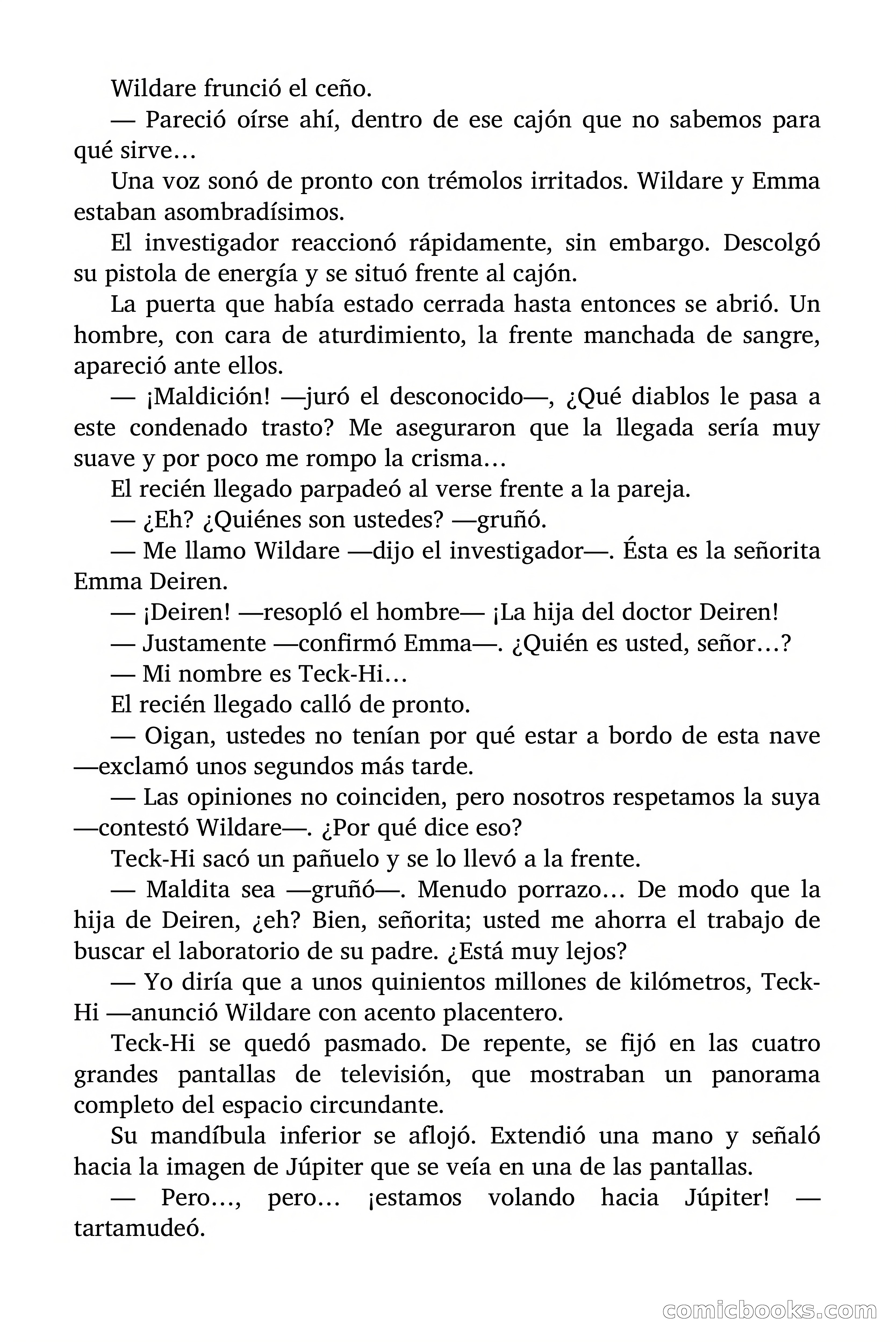 El hombre que nunca nació — page 78 of 98