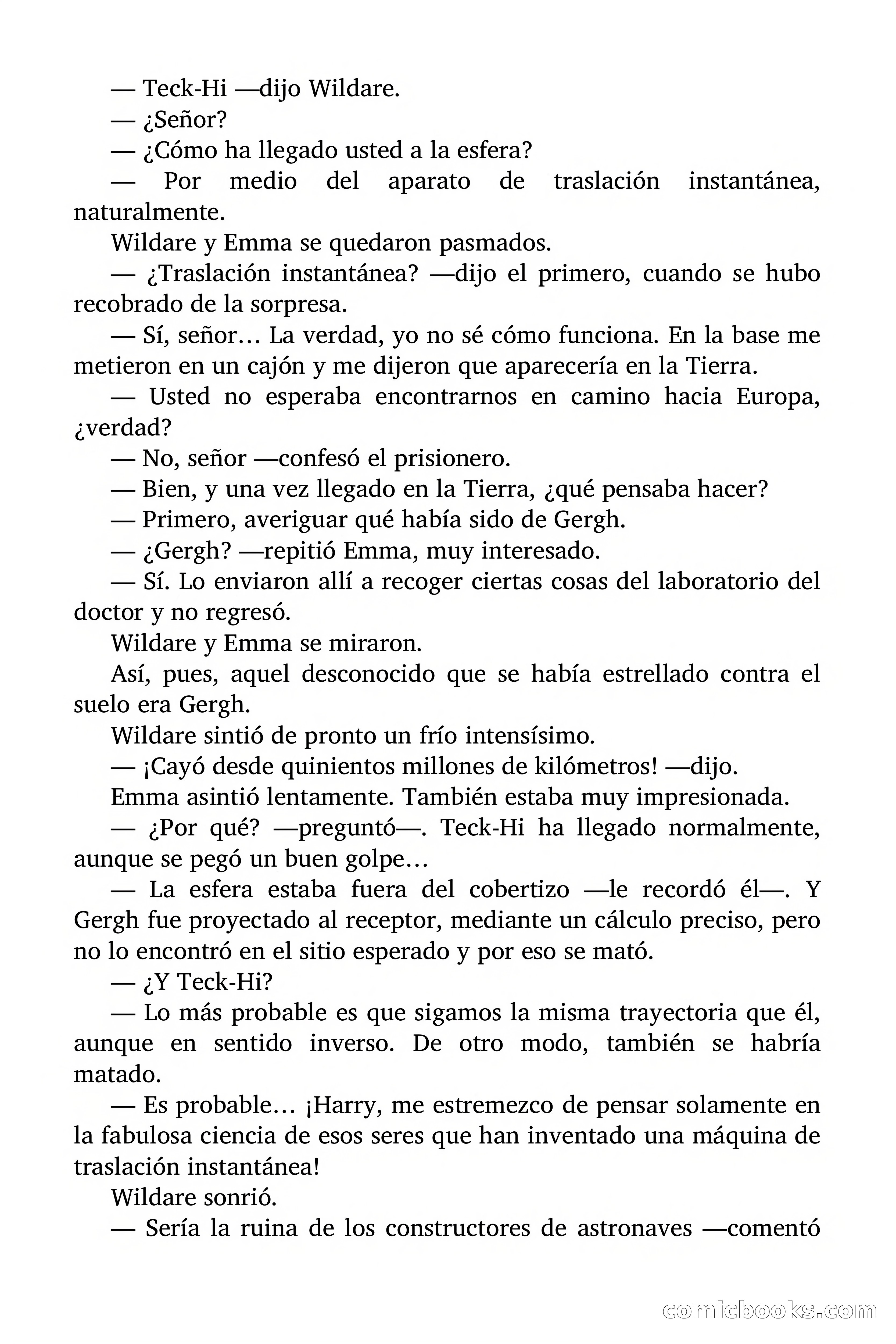 El hombre que nunca nació — page 80 of 98