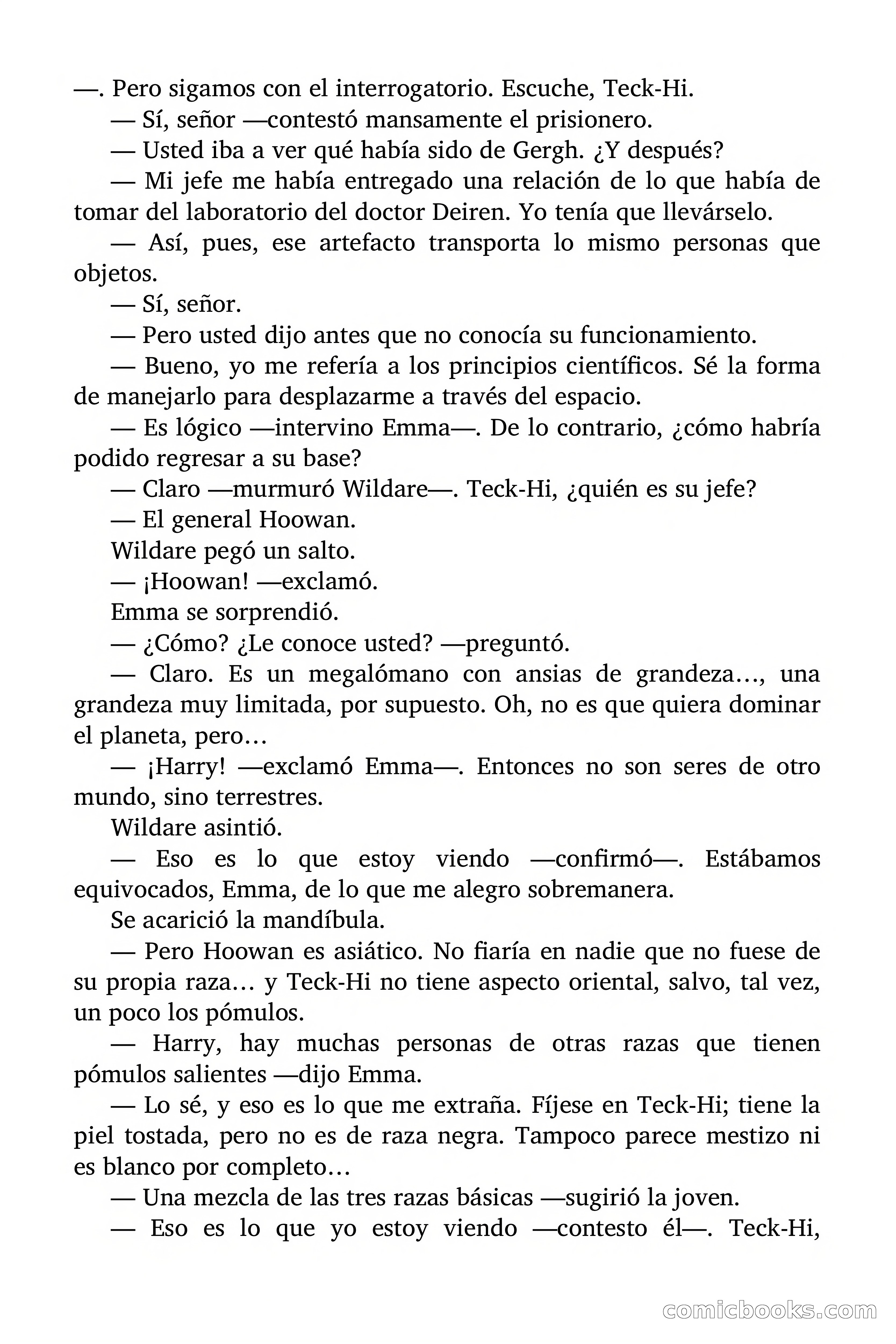 El hombre que nunca nació — page 81 of 98