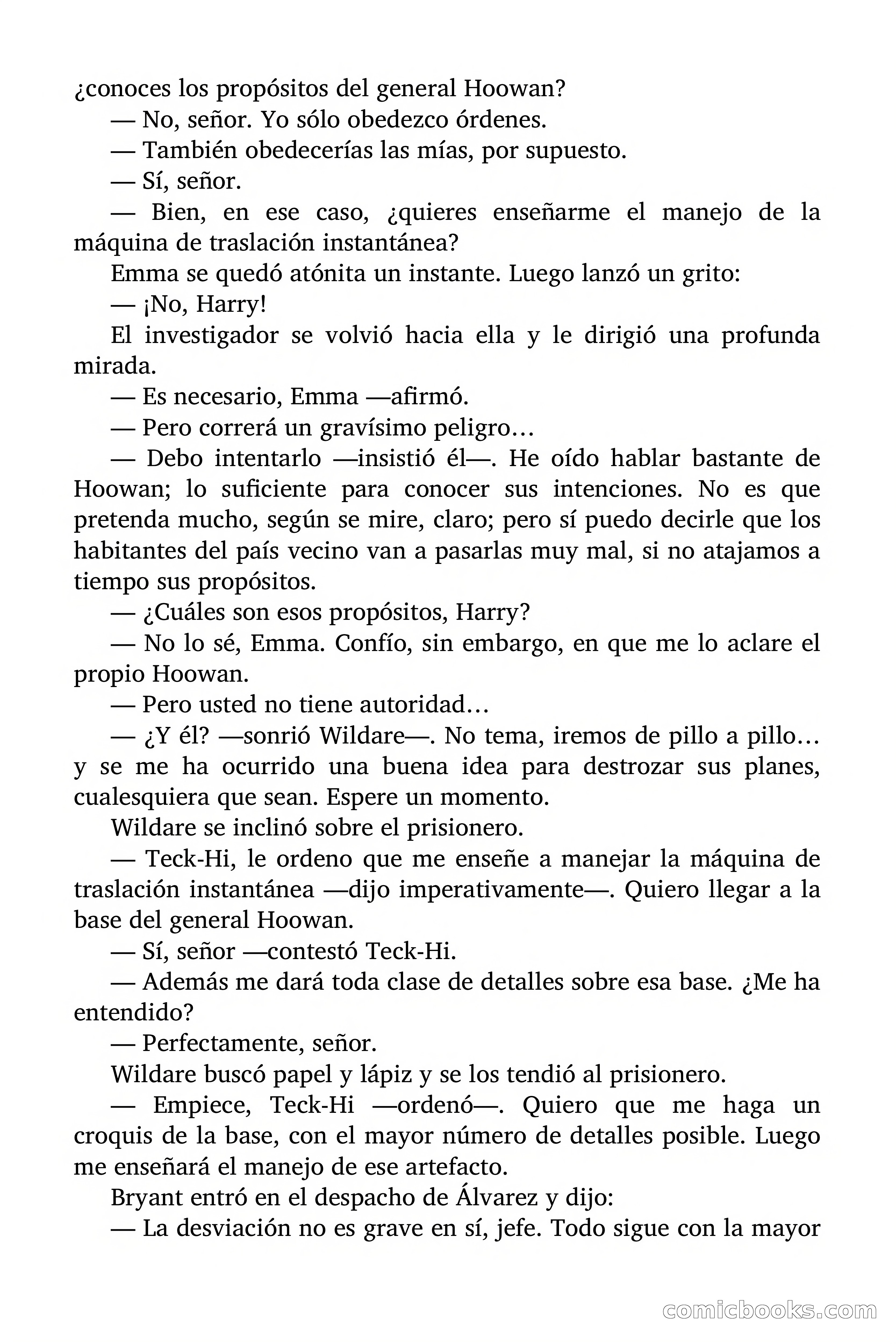 El hombre que nunca nació — page 82 of 98
