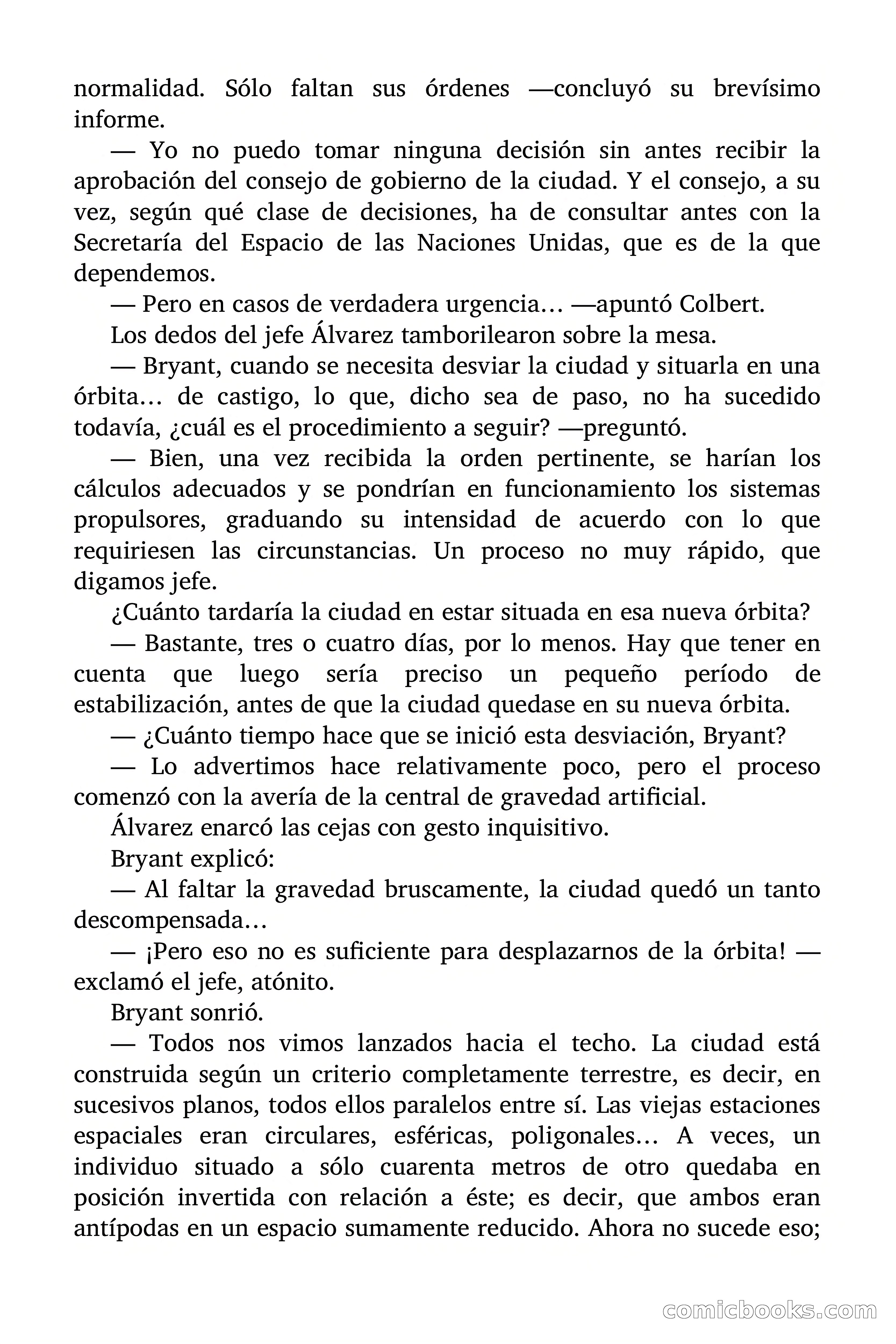 El hombre que nunca nació — page 83 of 98