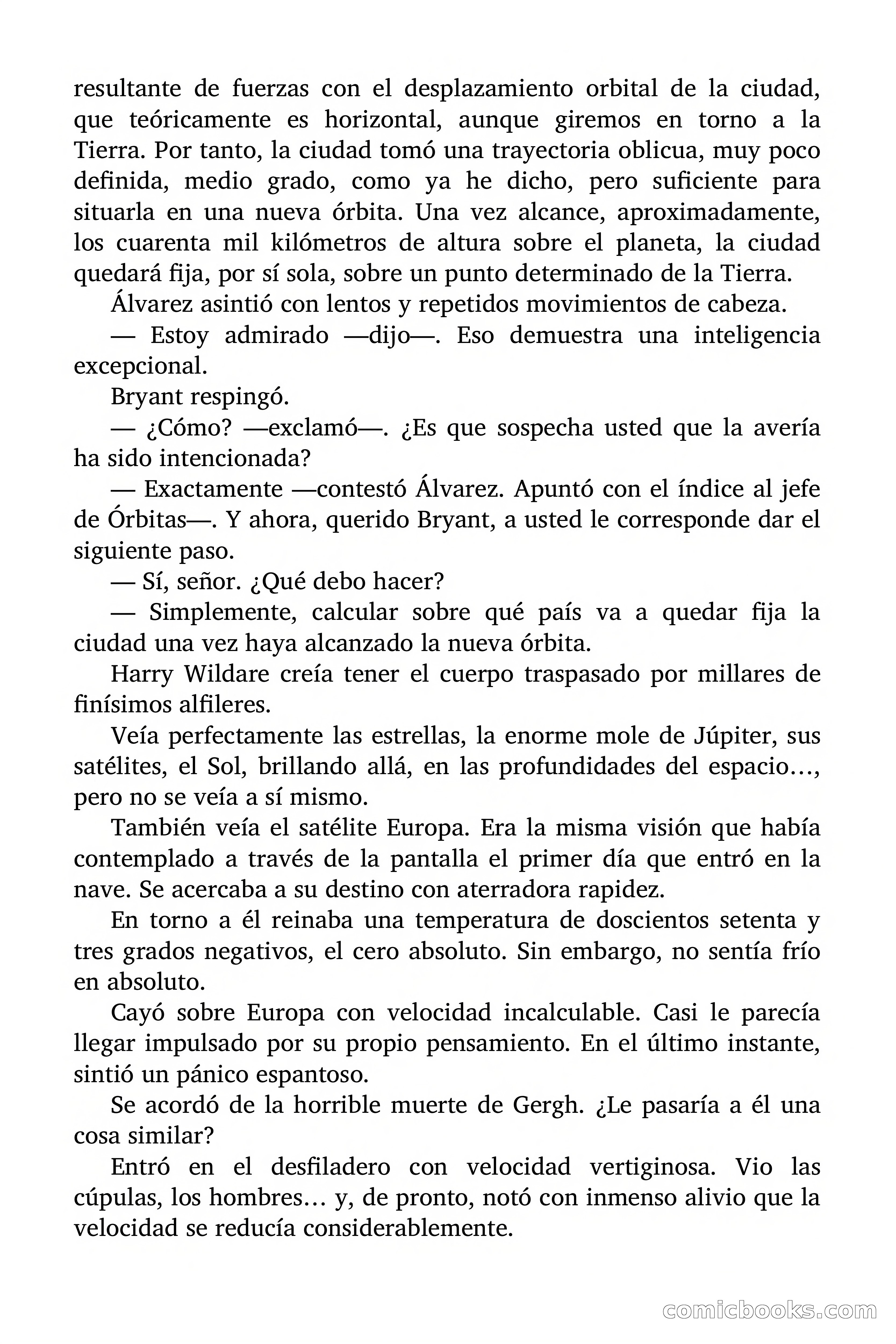 El hombre que nunca nació — page 85 of 98
