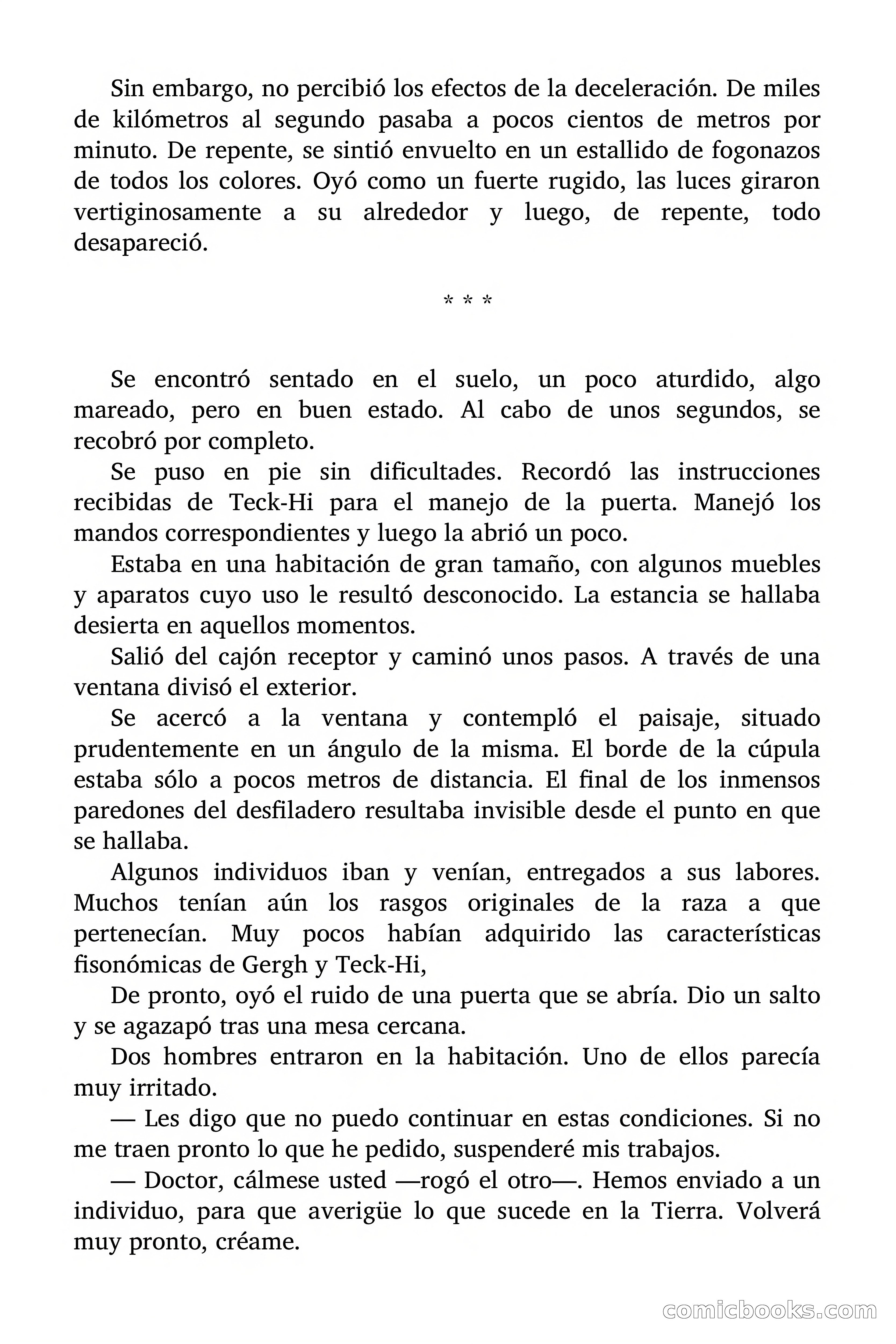 El hombre que nunca nació — page 86 of 98
