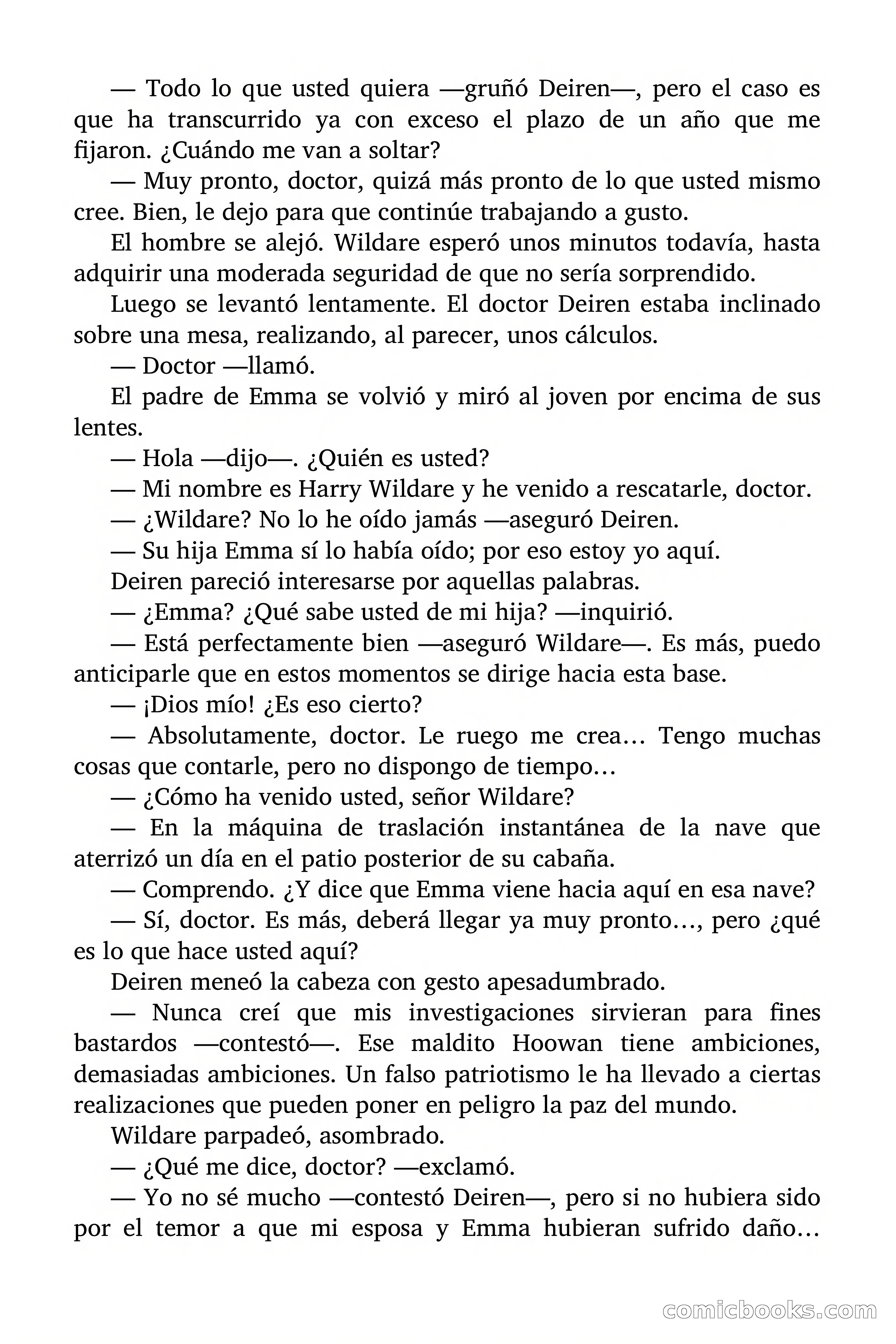 El hombre que nunca nació — page 87 of 98
