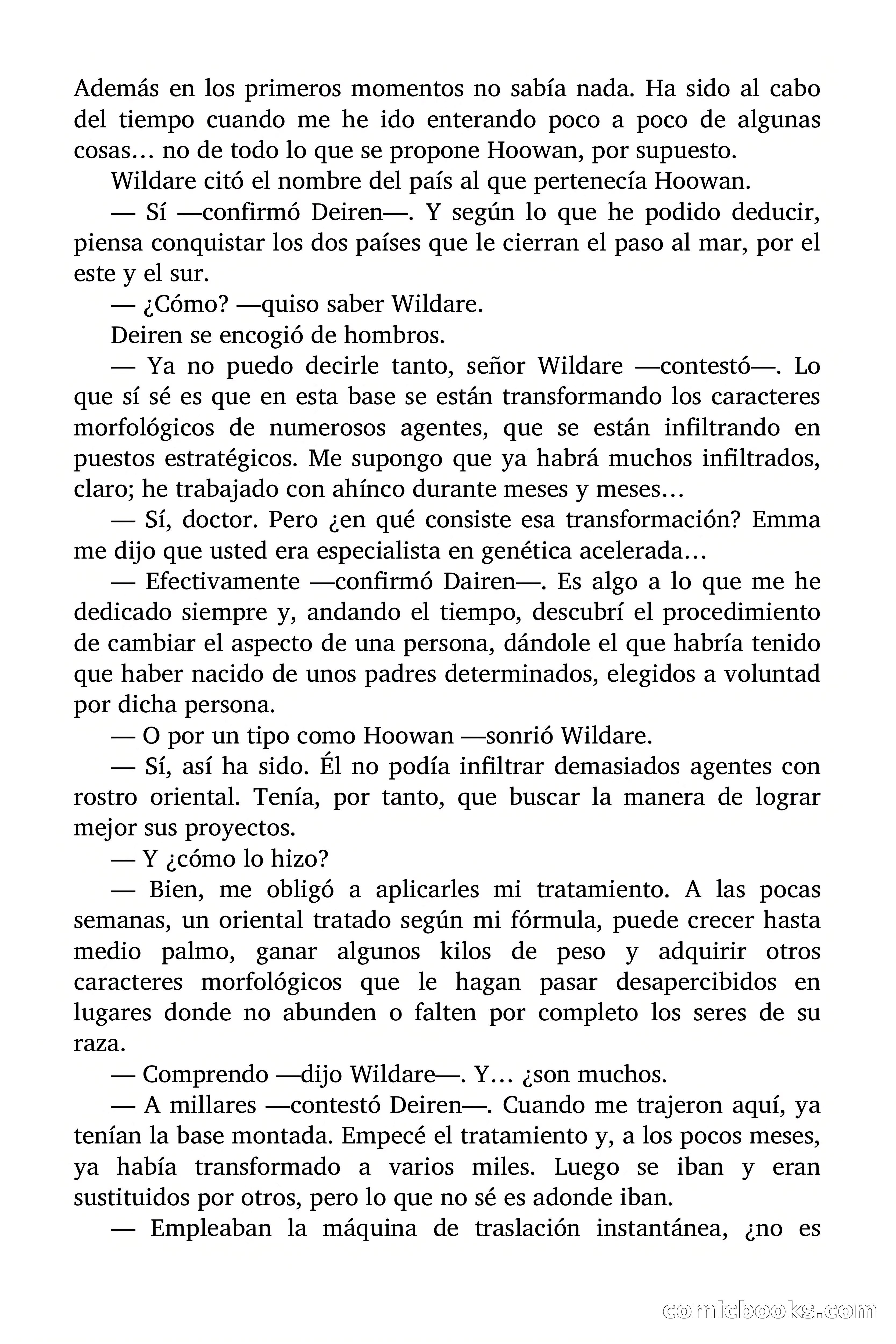 El hombre que nunca nació — page 88 of 98