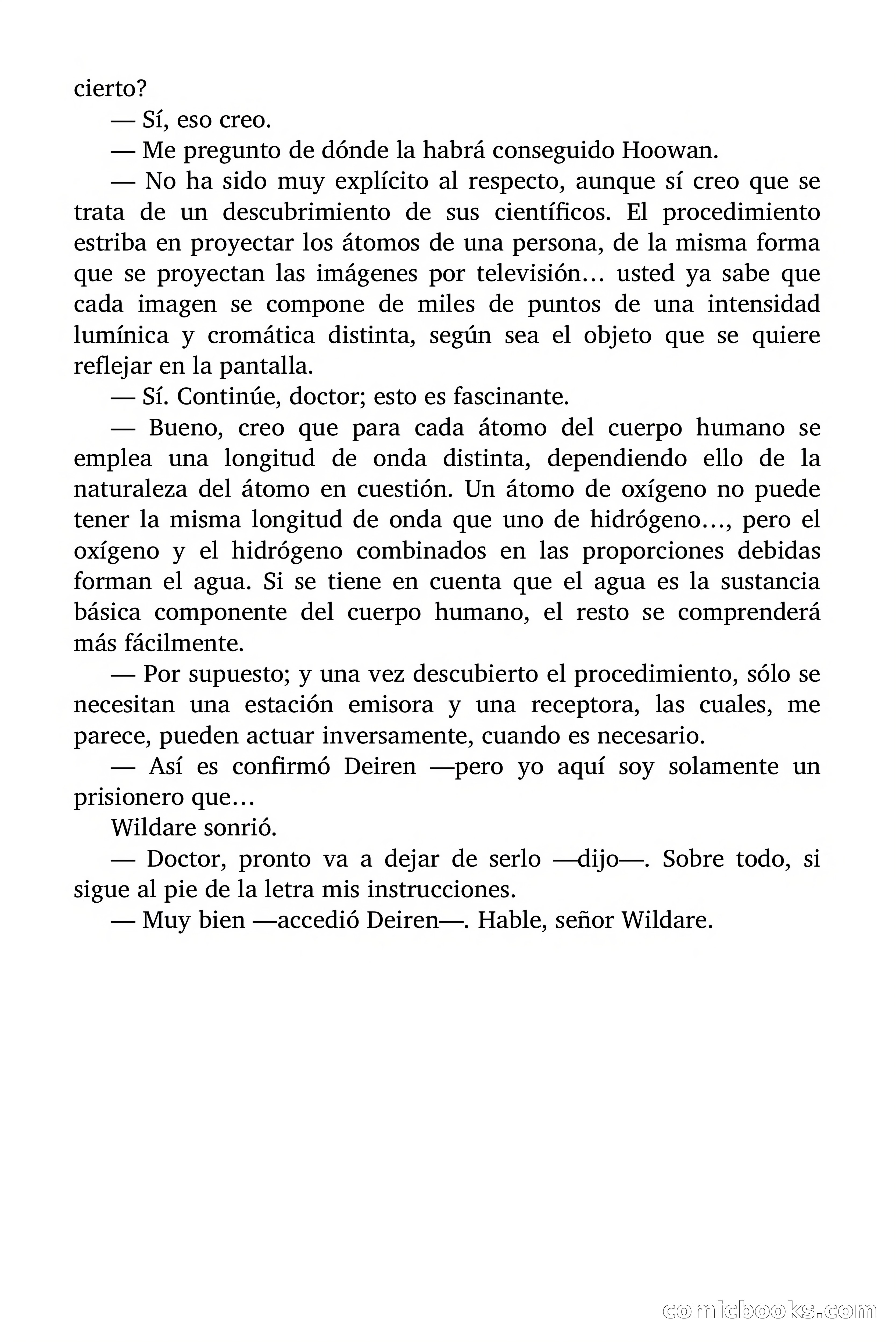 El hombre que nunca nació — page 89 of 98
