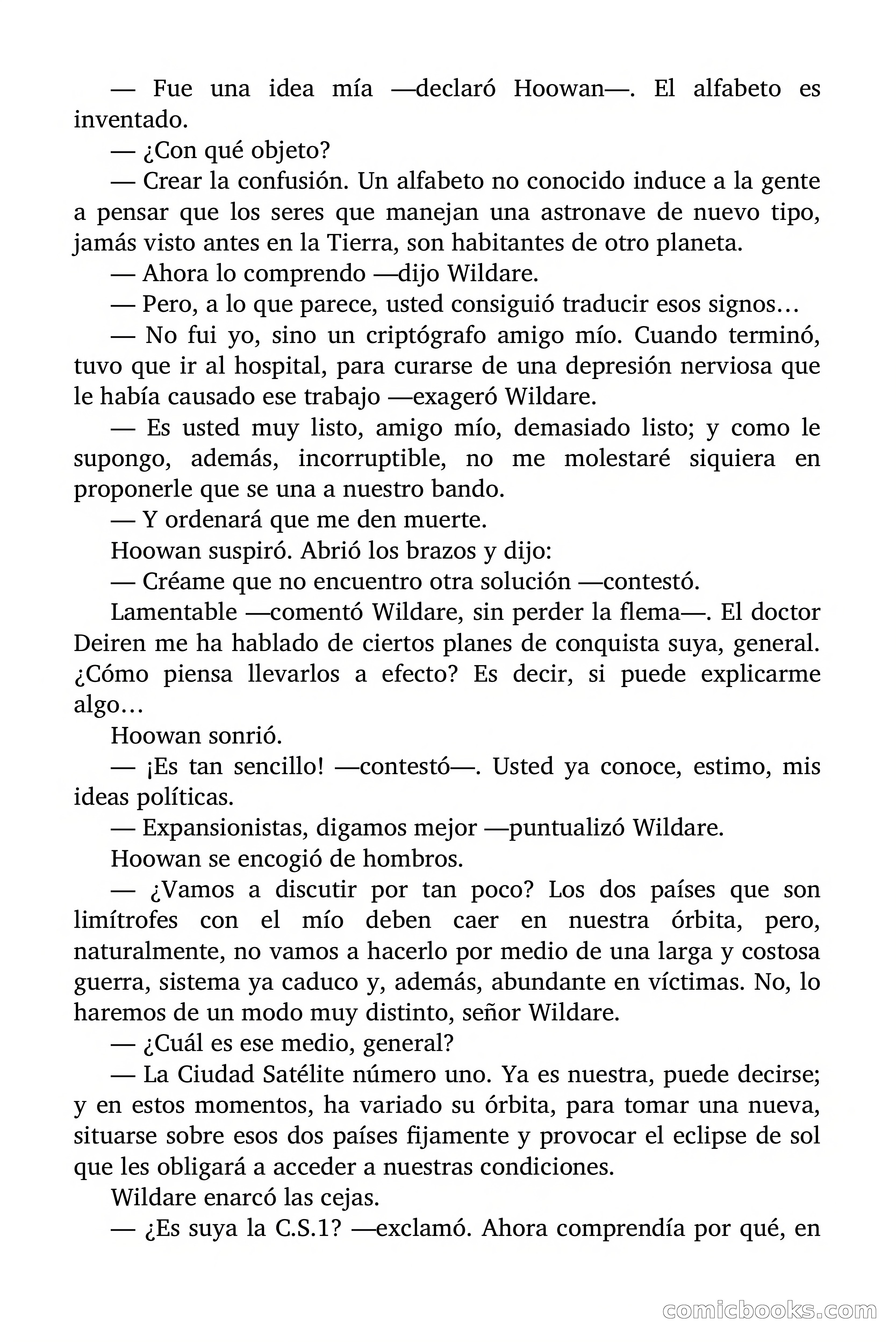 El hombre que nunca nació — page 92 of 98
