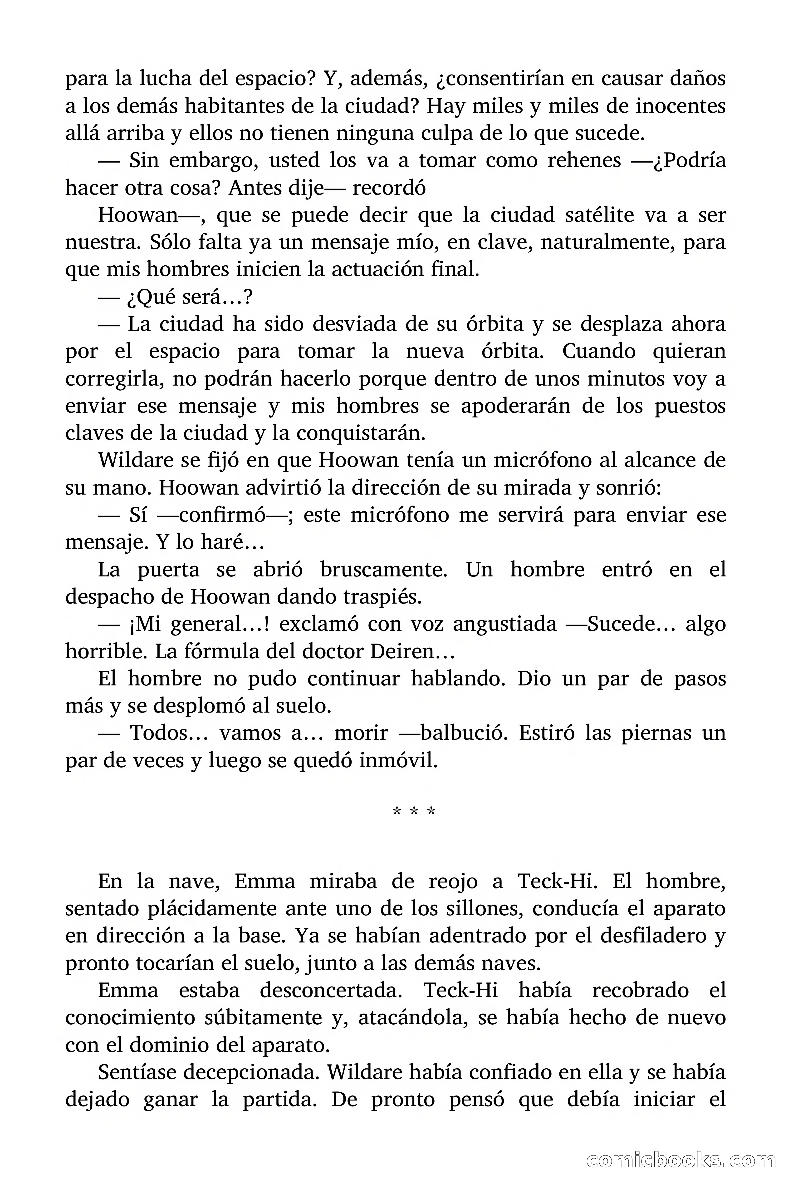 El hombre que nunca nació — page 94 of 98