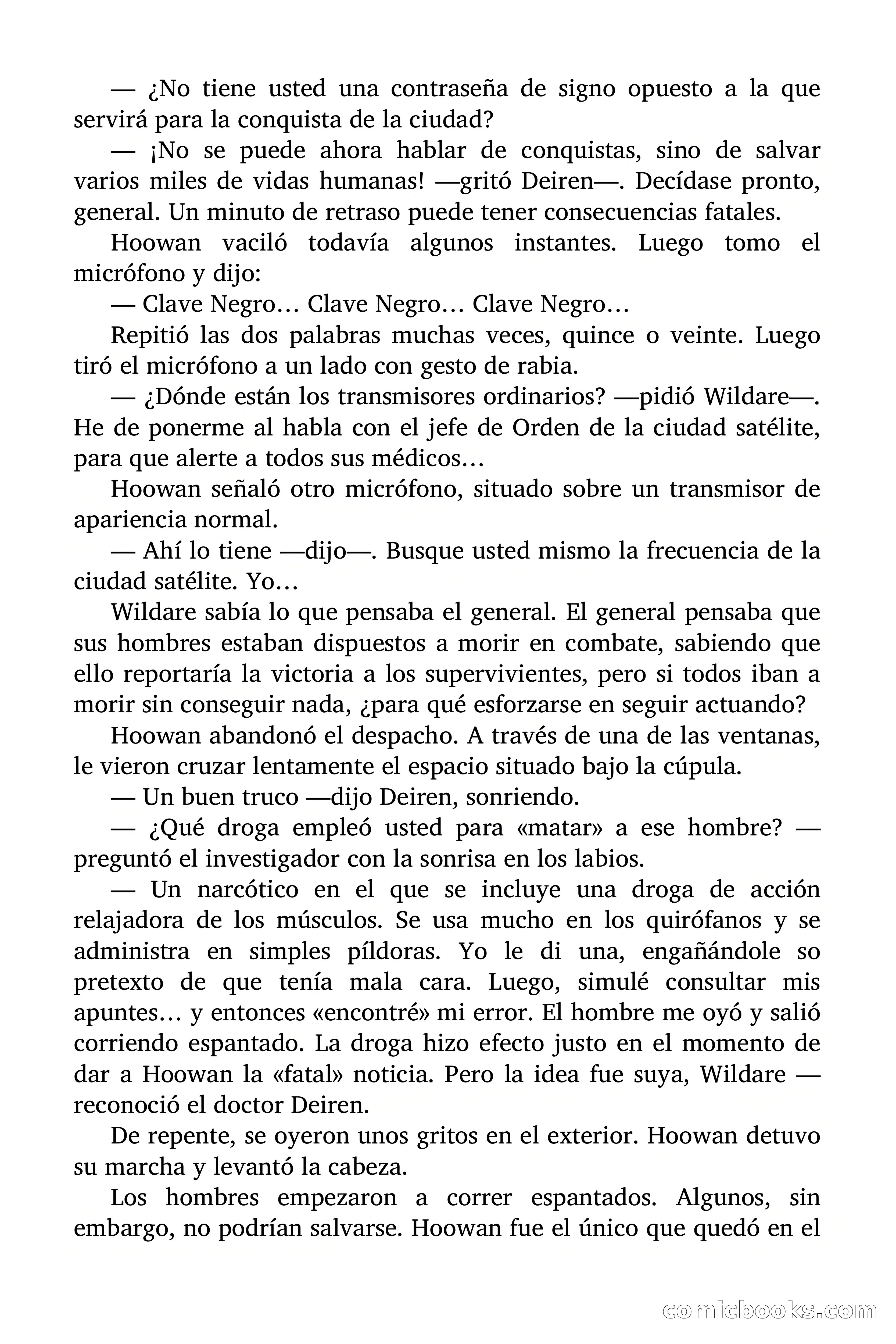 El hombre que nunca nació — page 96 of 98