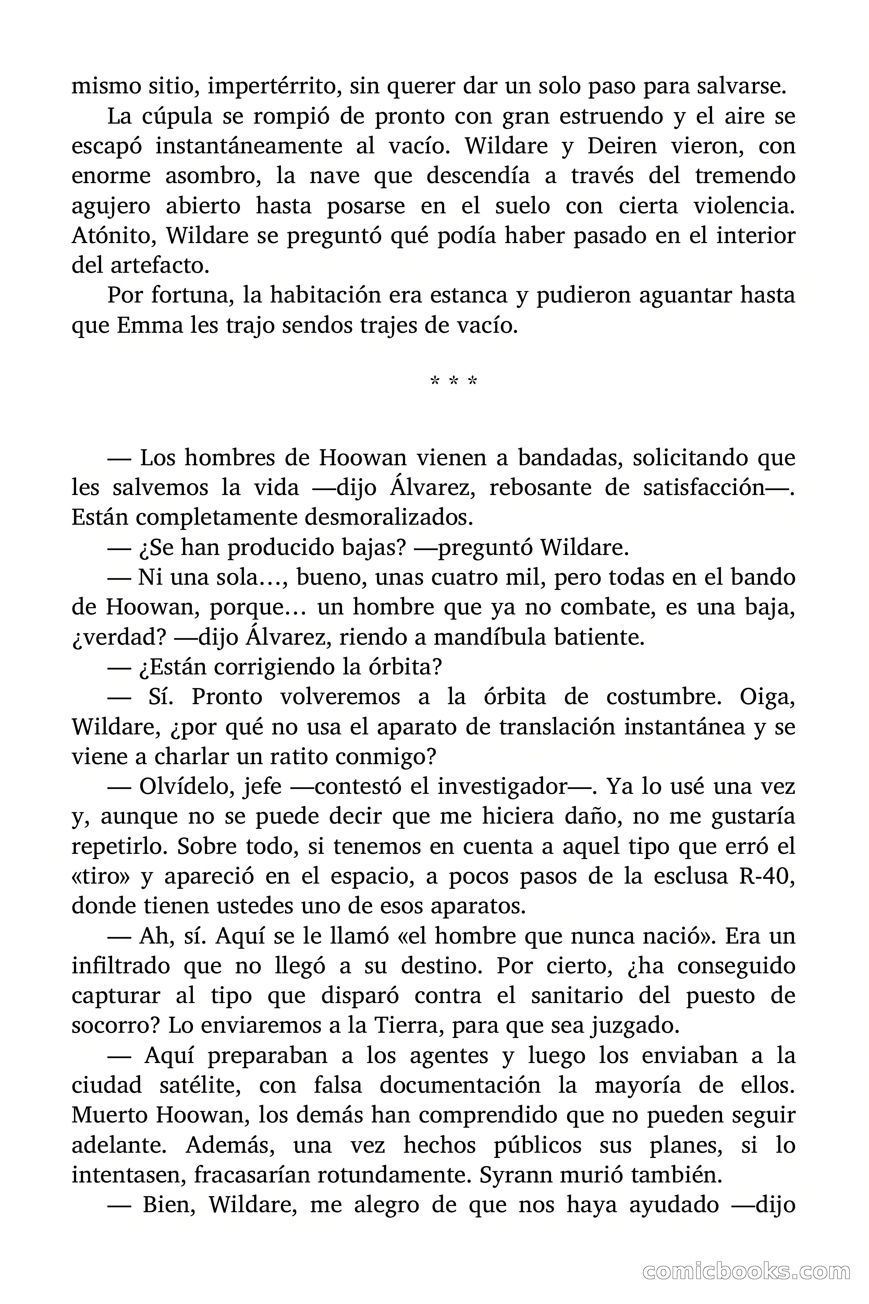 El hombre que nunca nació — page 97 of 98